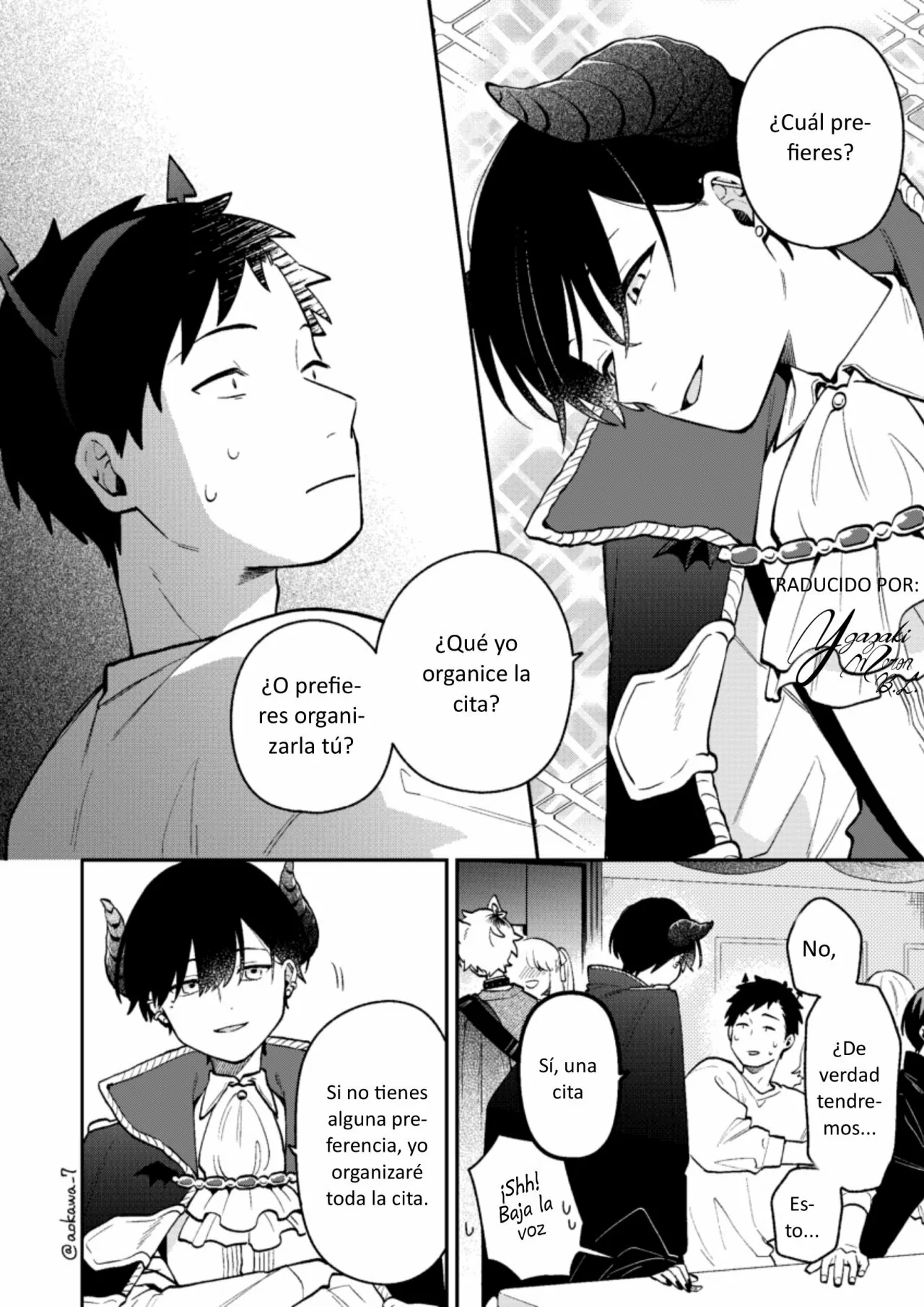 Gōkon ni ittara onna ga inakatta hanashi Capítulo 40 - Page 1