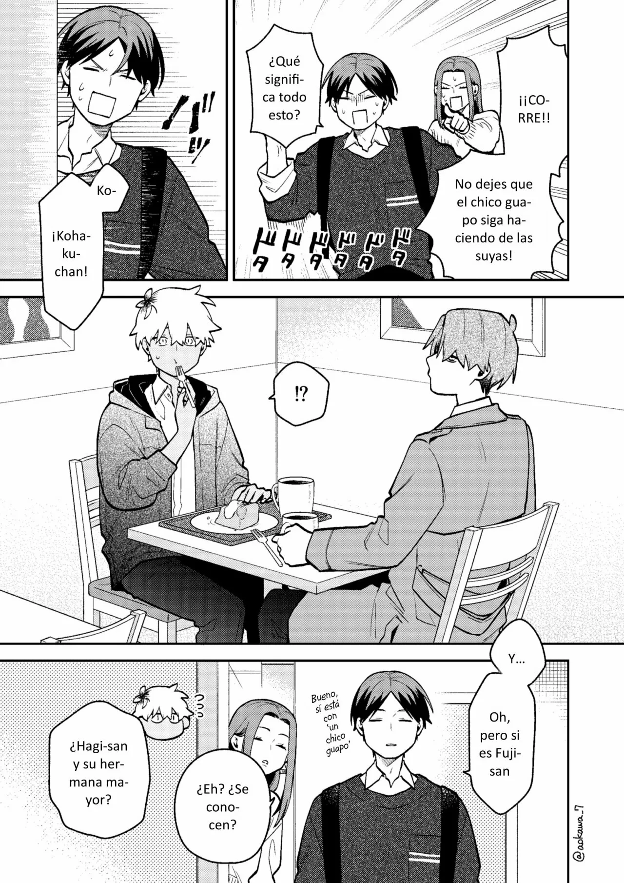 Gōkon ni ittara onna ga inakatta hanashi Capítulo 41 - Page 12