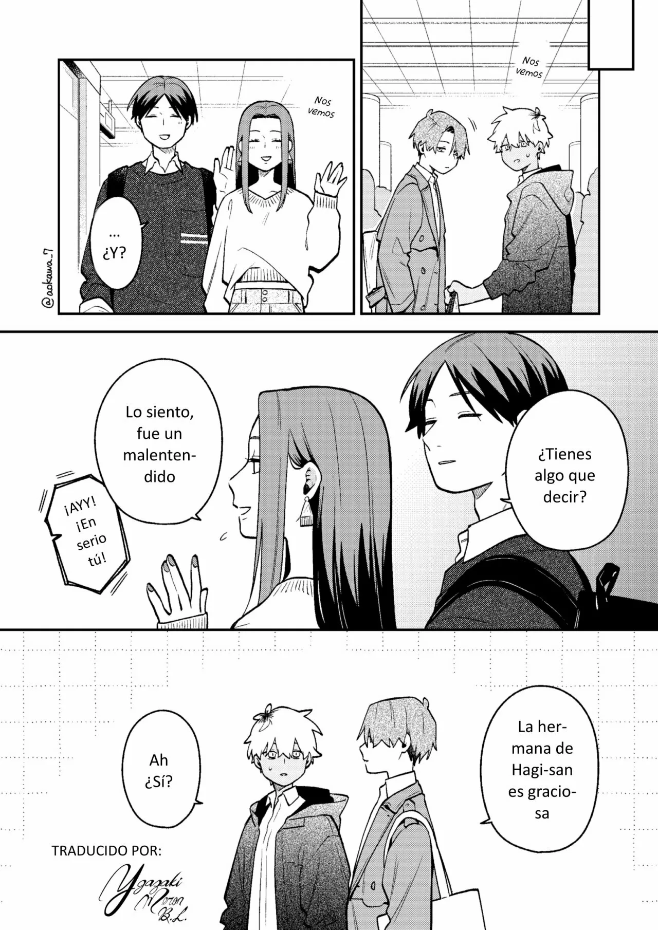 Gōkon ni ittara onna ga inakatta hanashi Capítulo 41 - Page 15