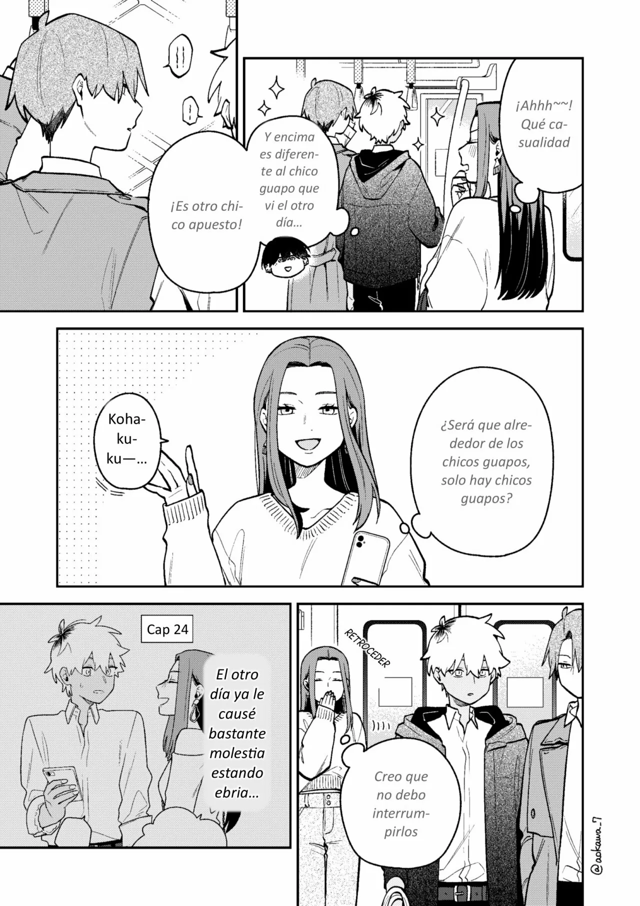 Gōkon ni ittara onna ga inakatta hanashi Capítulo 41 - Page 2