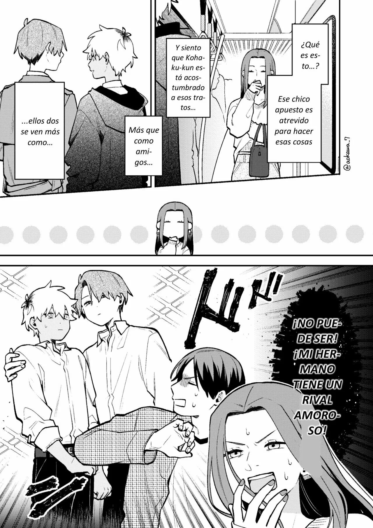 Gōkon ni ittara onna ga inakatta hanashi Capítulo 41 - Page 6