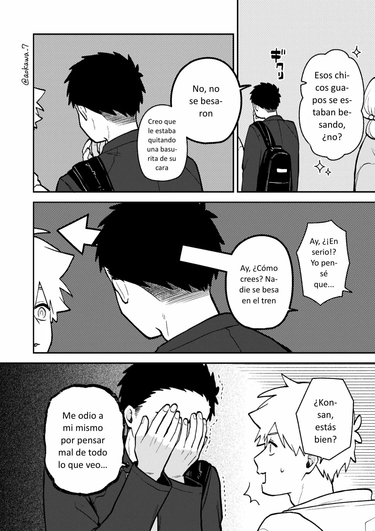 Gōkon ni ittara onna ga inakatta hanashi Capítulo 42 - Page 13