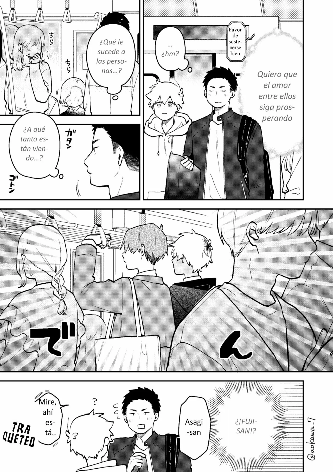 Gōkon ni ittara onna ga inakatta hanashi Capítulo 42 - Page 4