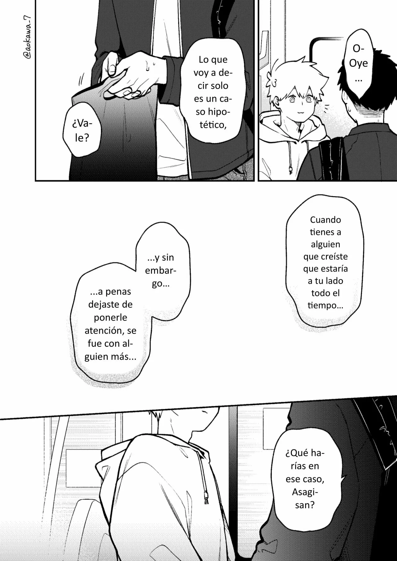 Gōkon ni ittara onna ga inakatta hanashi Capítulo 42 - Page 9