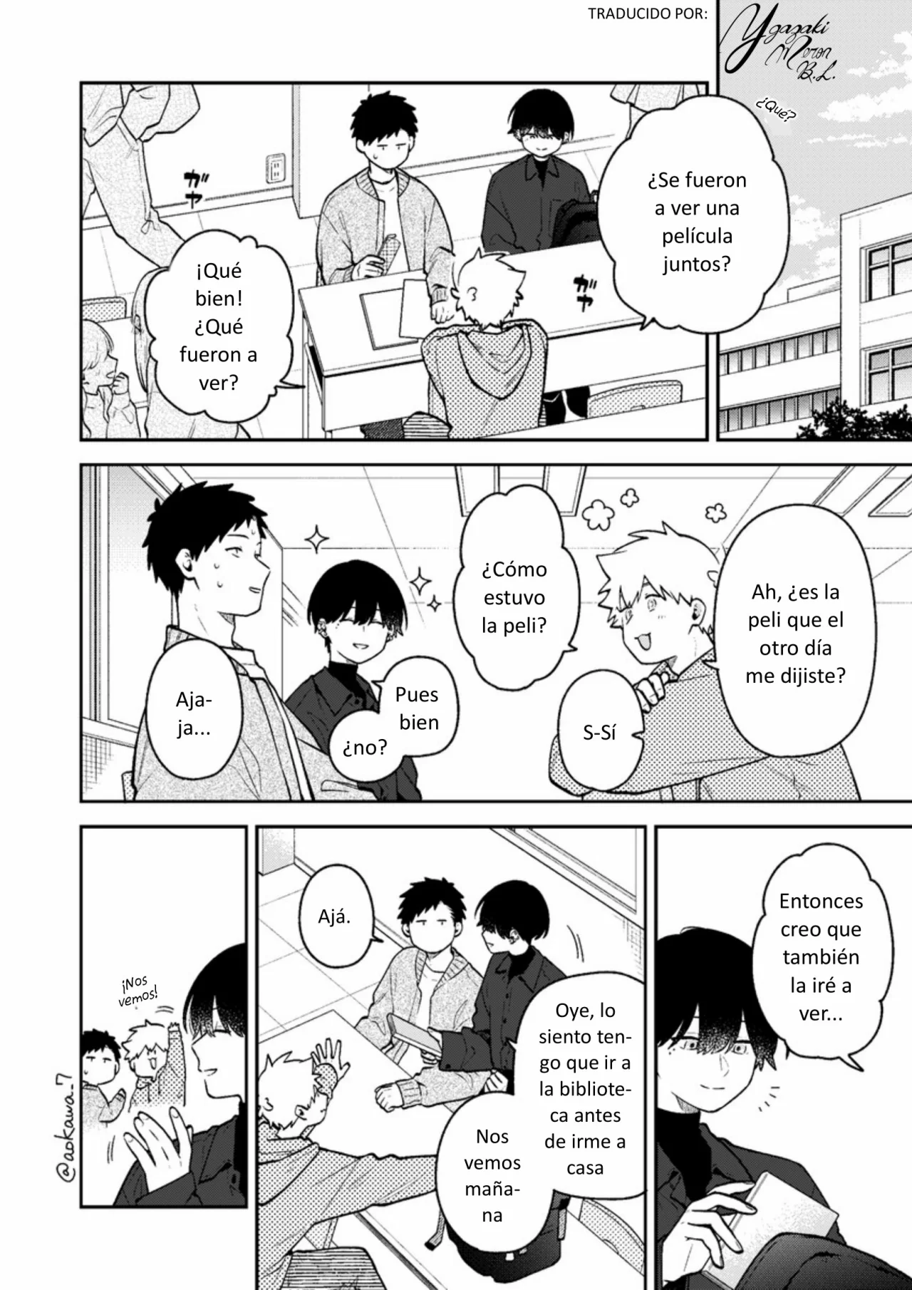 Gōkon ni ittara onna ga inakatta hanashi Capítulo 43 - Page 1