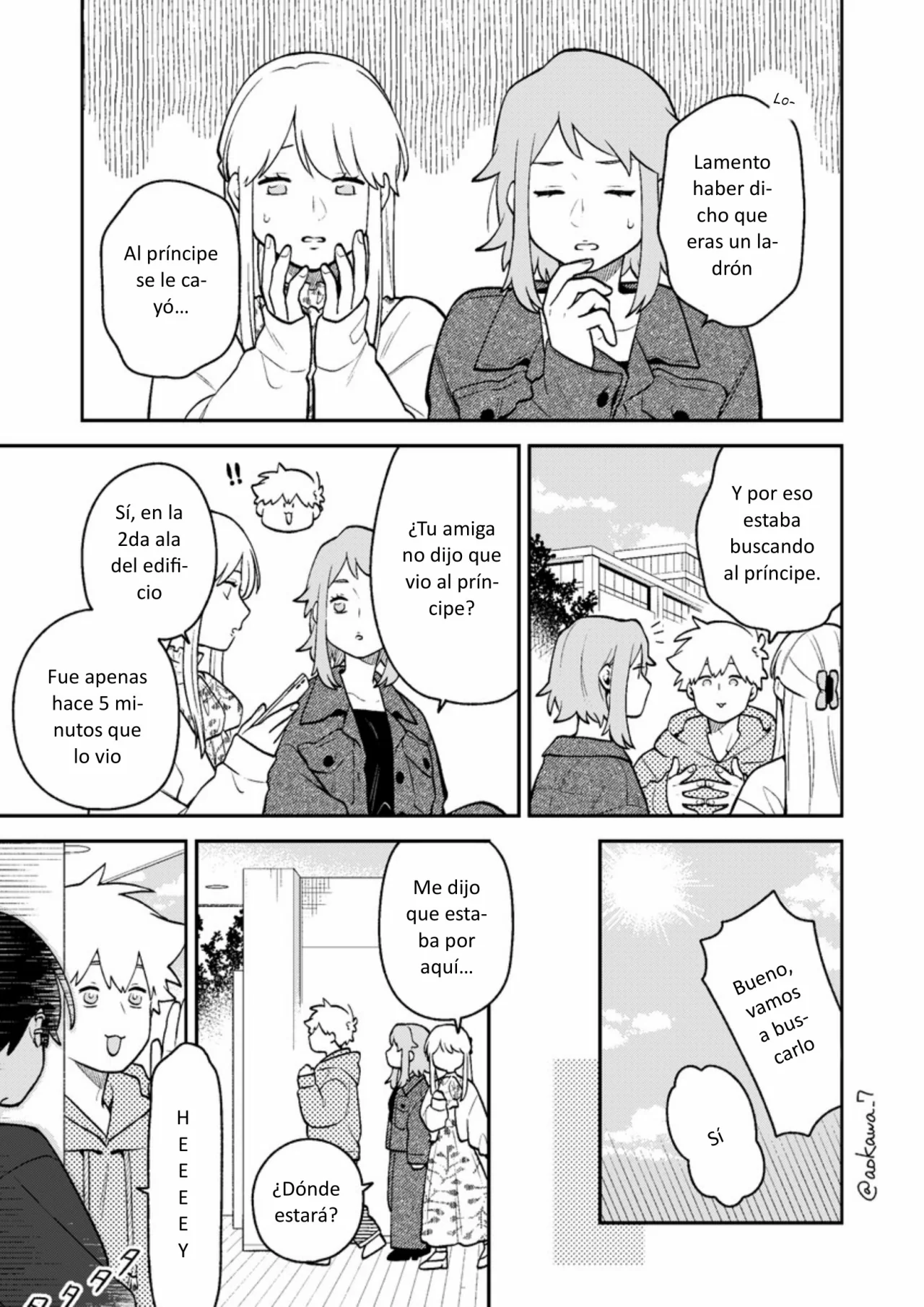 Gōkon ni ittara onna ga inakatta hanashi Capítulo 43 - Page 10