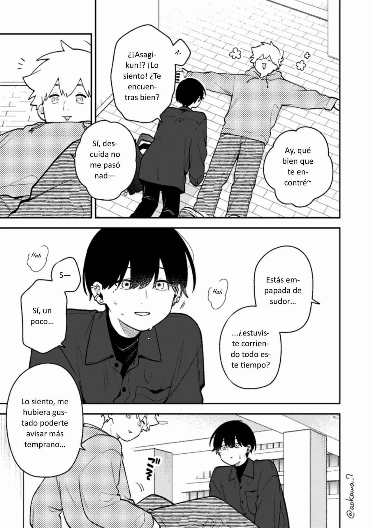 Gōkon ni ittara onna ga inakatta hanashi Capítulo 43 - Page 12