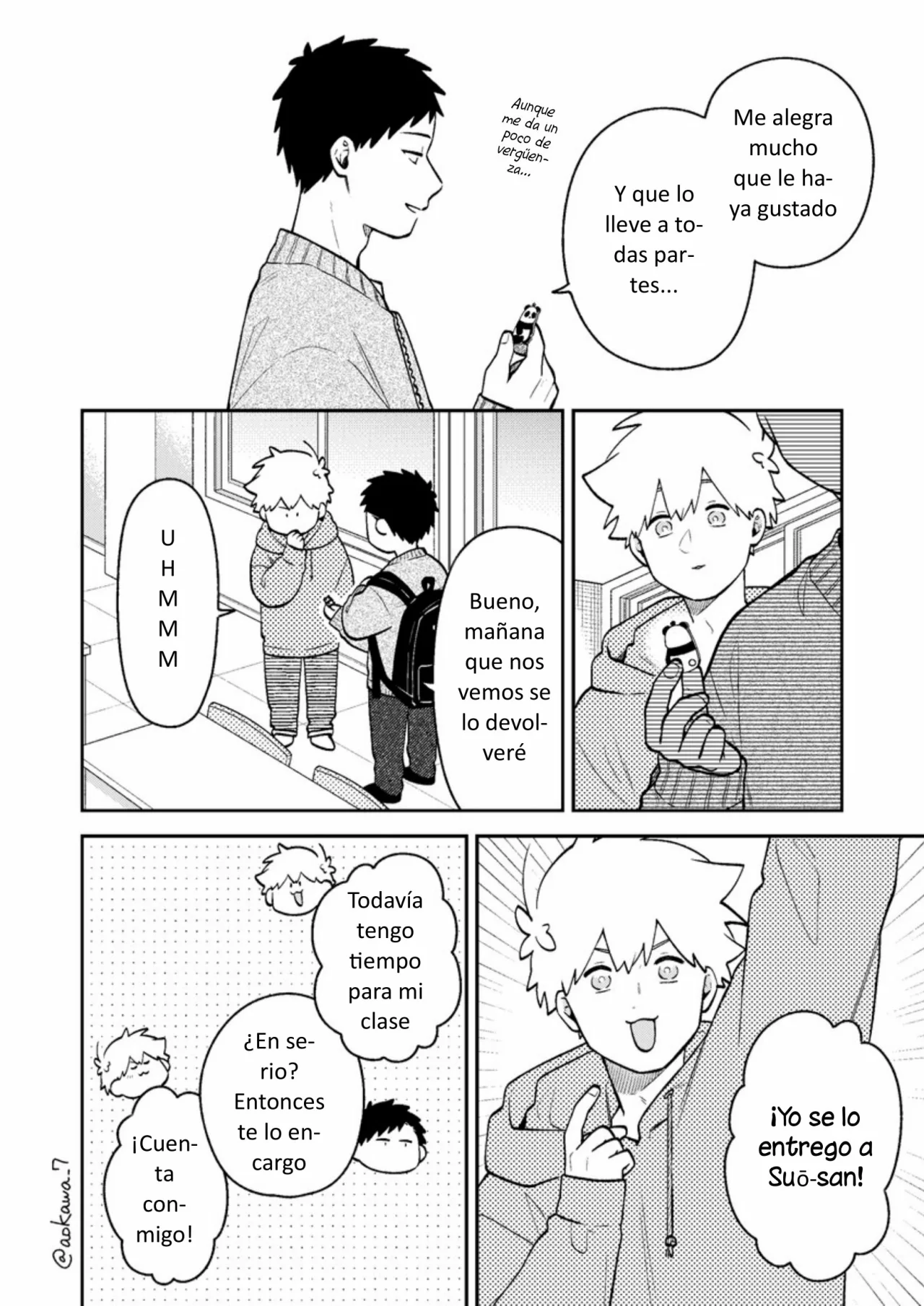 Gōkon ni ittara onna ga inakatta hanashi Capítulo 43 - Page 3