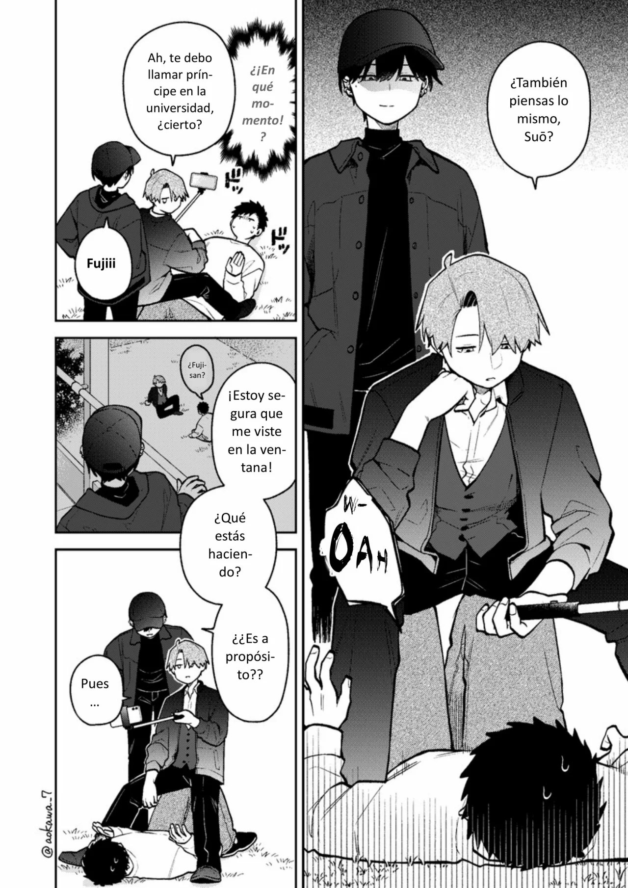 Gōkon ni ittara onna ga inakatta hanashi Capítulo 44 - Page 11