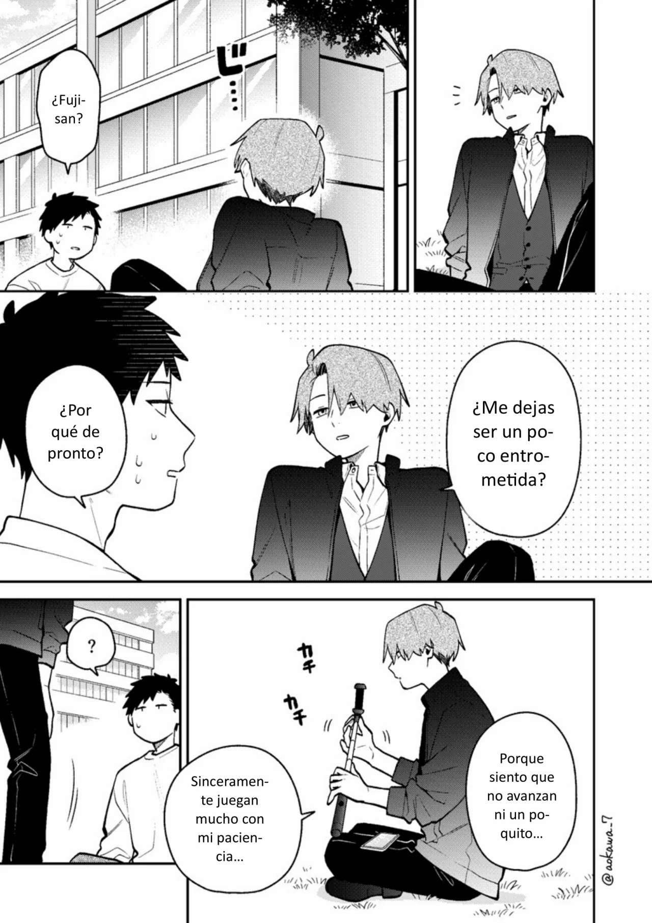 Gōkon ni ittara onna ga inakatta hanashi Capítulo 44 - Page 8