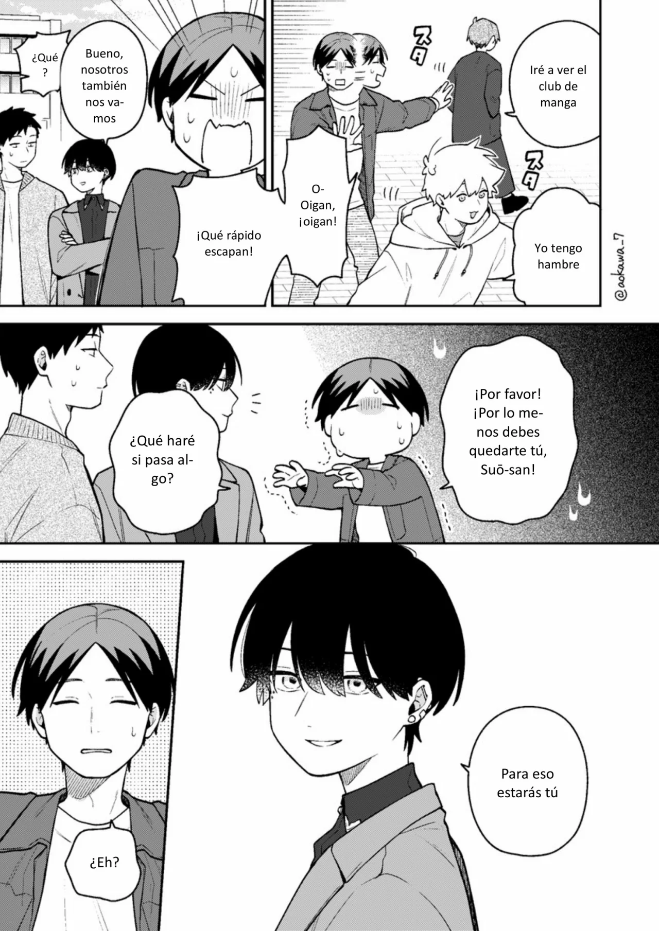 Gōkon ni ittara onna ga inakatta hanashi Capítulo 45 - Page 10