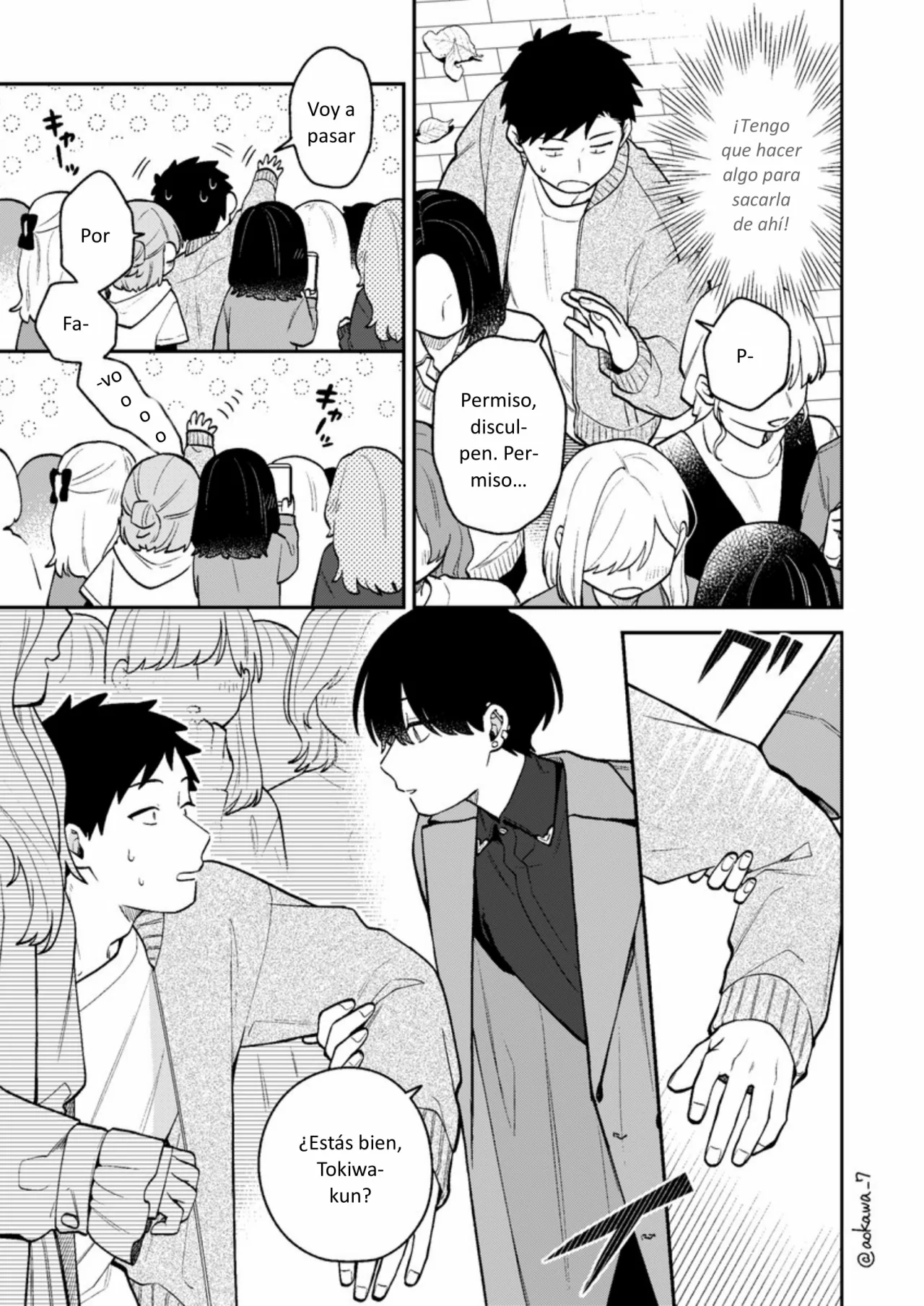 Gōkon ni ittara onna ga inakatta hanashi Capítulo 45 - Page 14