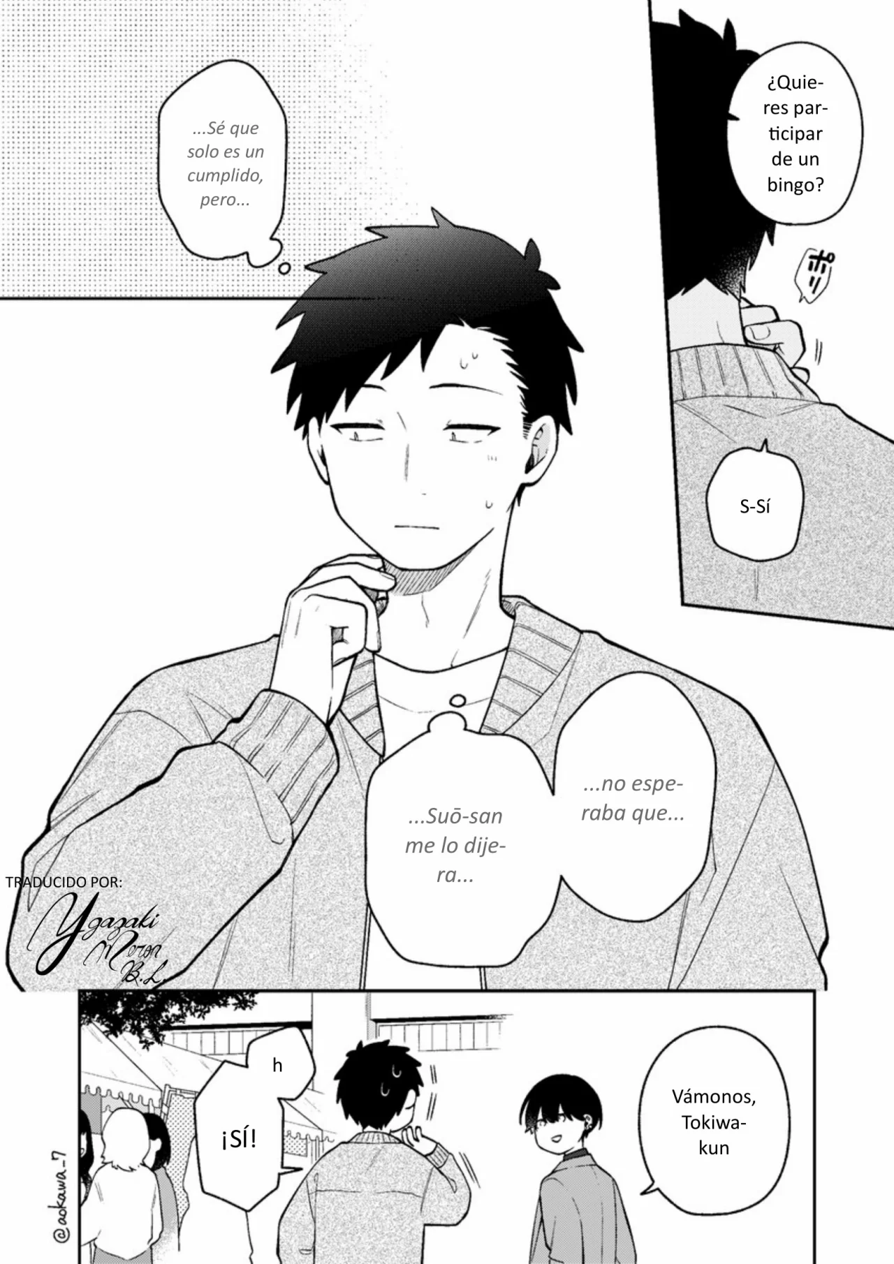 Gōkon ni ittara onna ga inakatta hanashi Capítulo 45 - Page 19