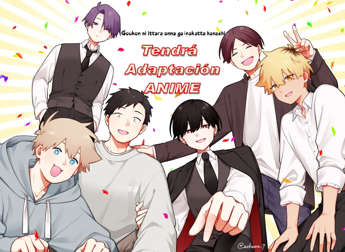 Gōkon ni ittara onna ga inakatta hanashi Capítulo 45 - Page 21