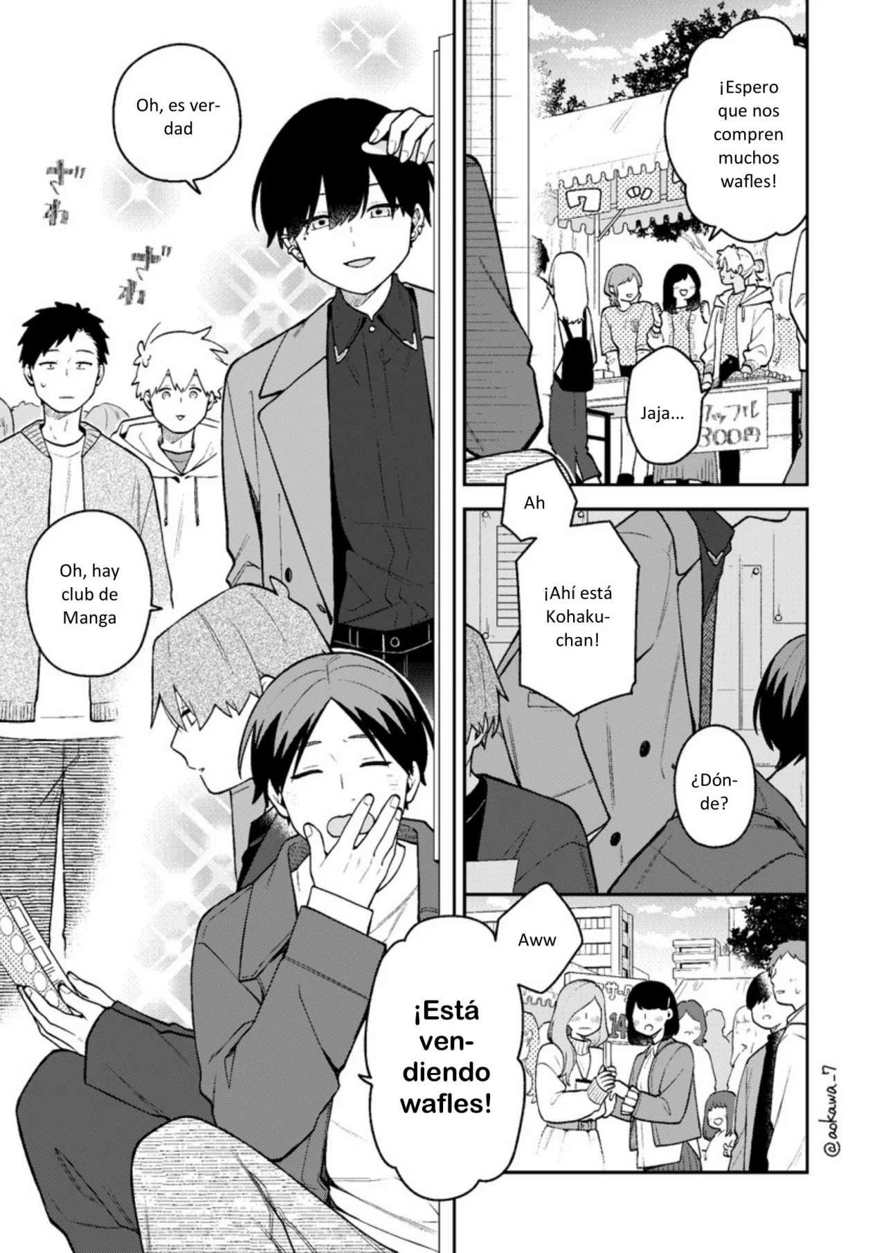 Gōkon ni ittara onna ga inakatta hanashi Capítulo 45 - Page 6