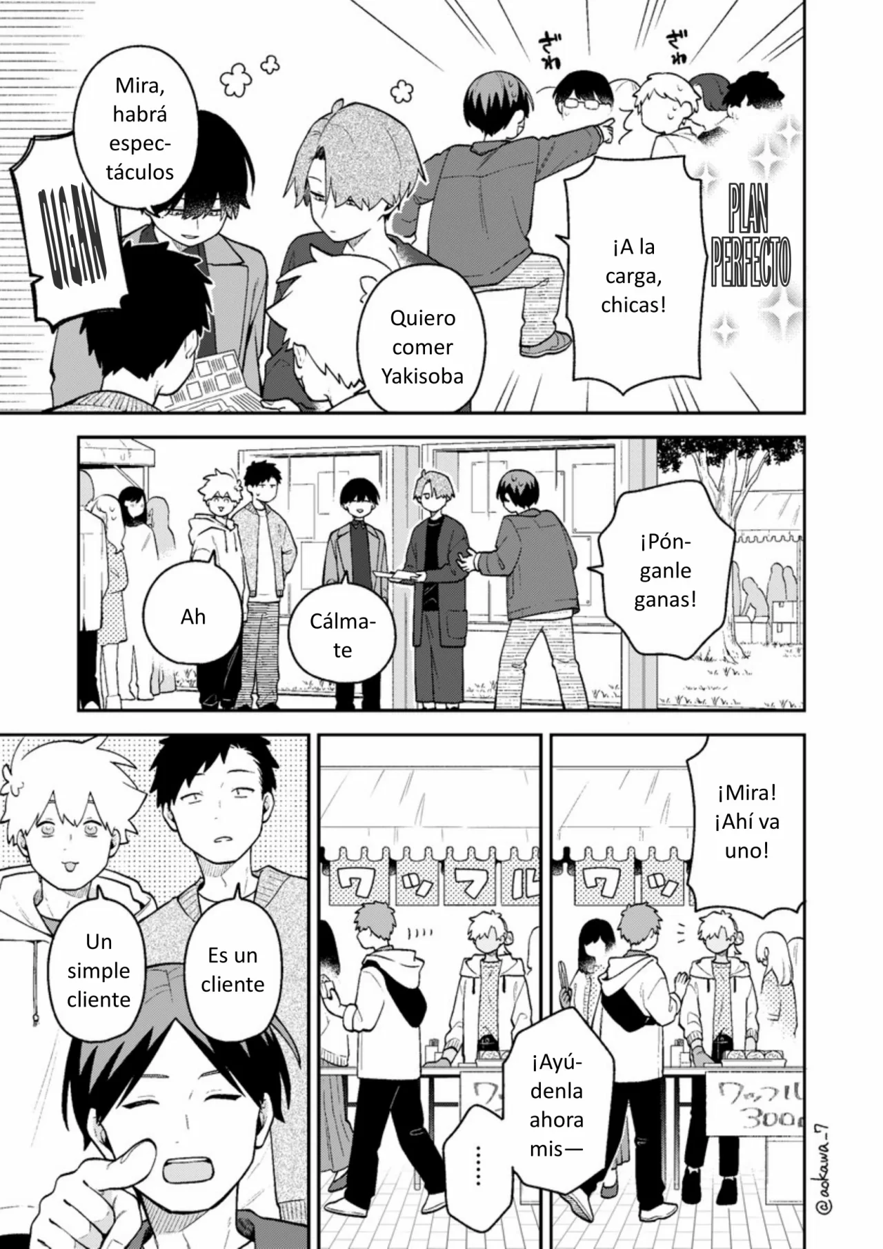 Gōkon ni ittara onna ga inakatta hanashi Capítulo 45 - Page 8