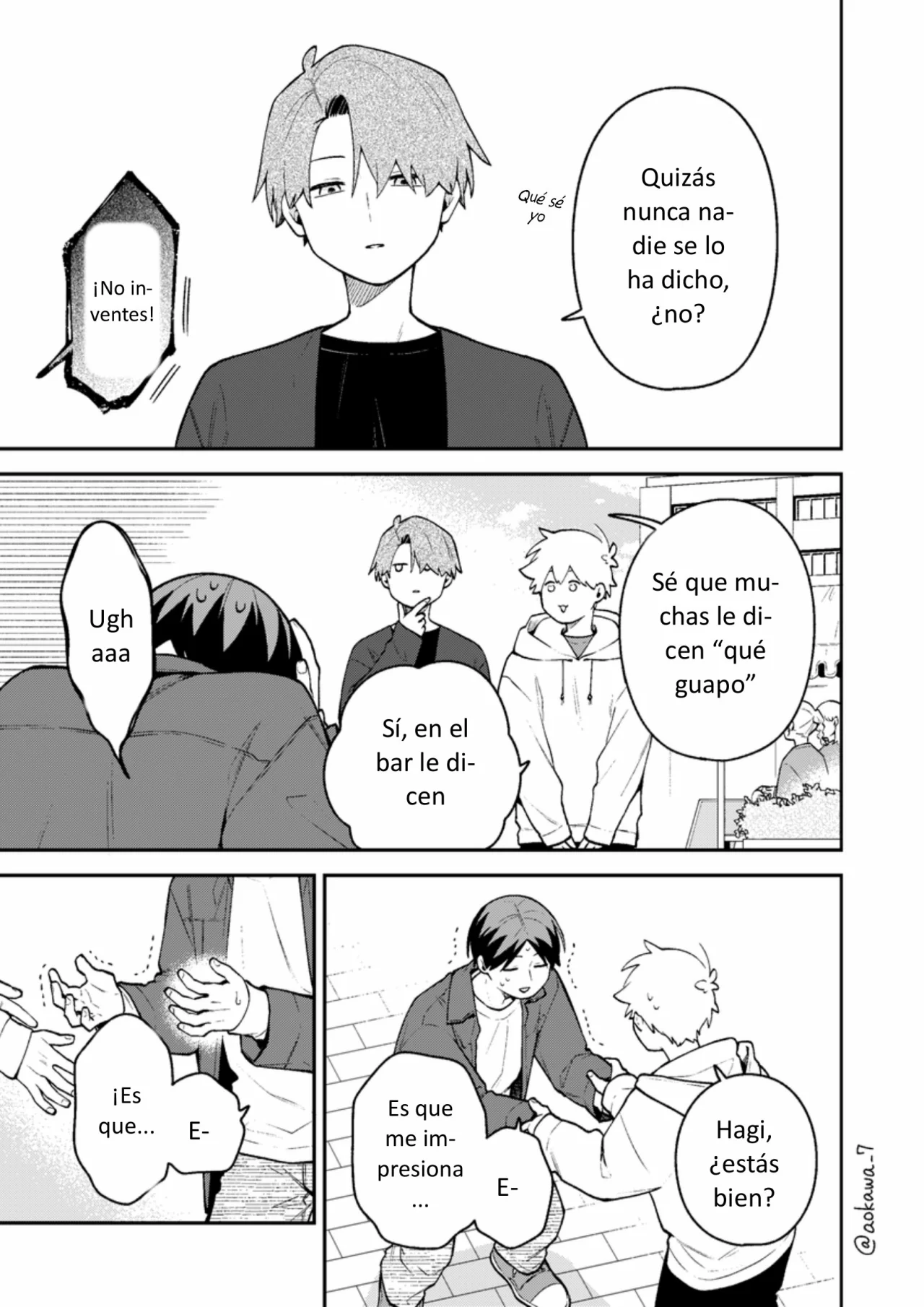 Gōkon ni ittara onna ga inakatta hanashi Capítulo 46 - Page 16