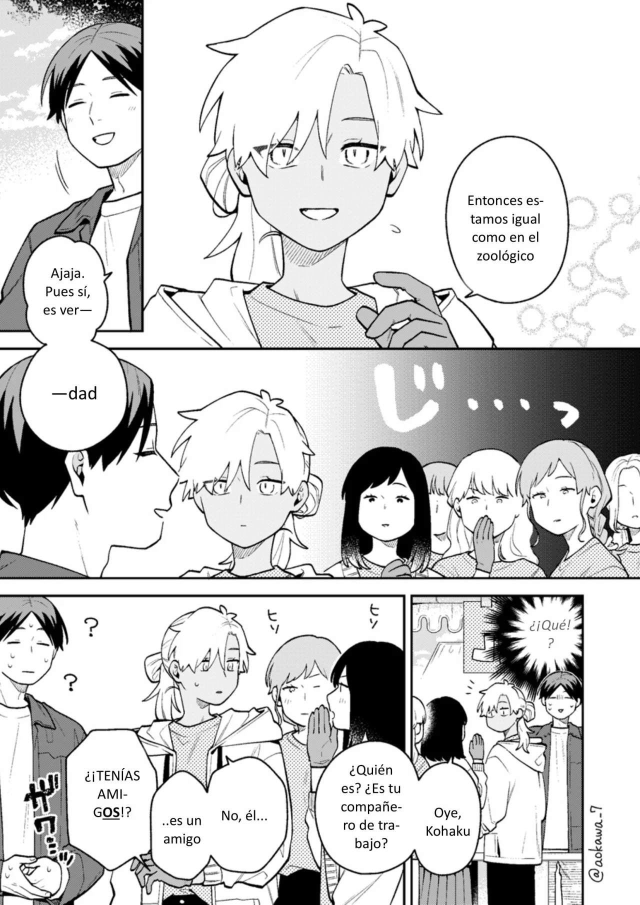 Gōkon ni ittara onna ga inakatta hanashi Capítulo 46 - Page 6