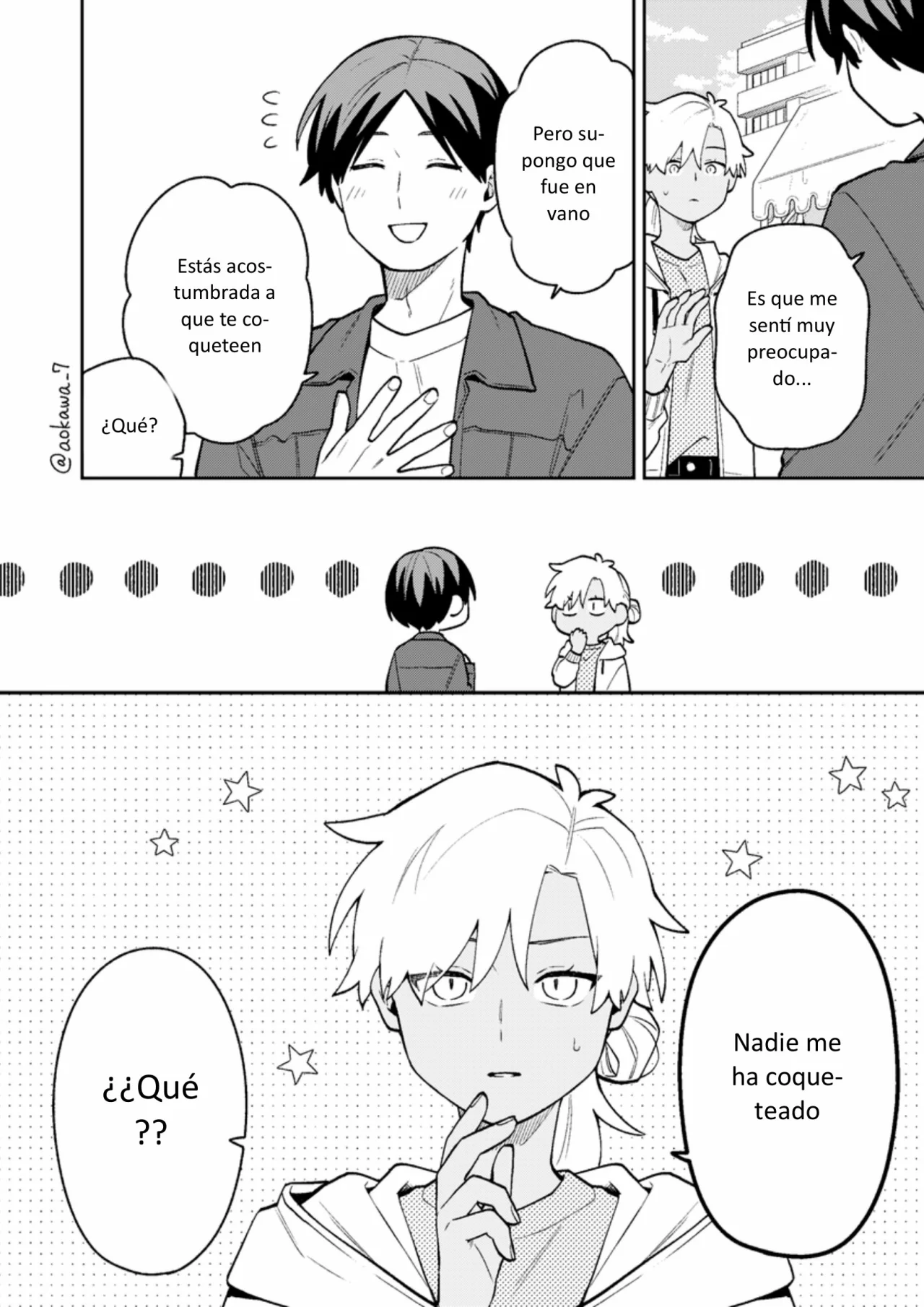 Gōkon ni ittara onna ga inakatta hanashi Capítulo 46 - Page 9