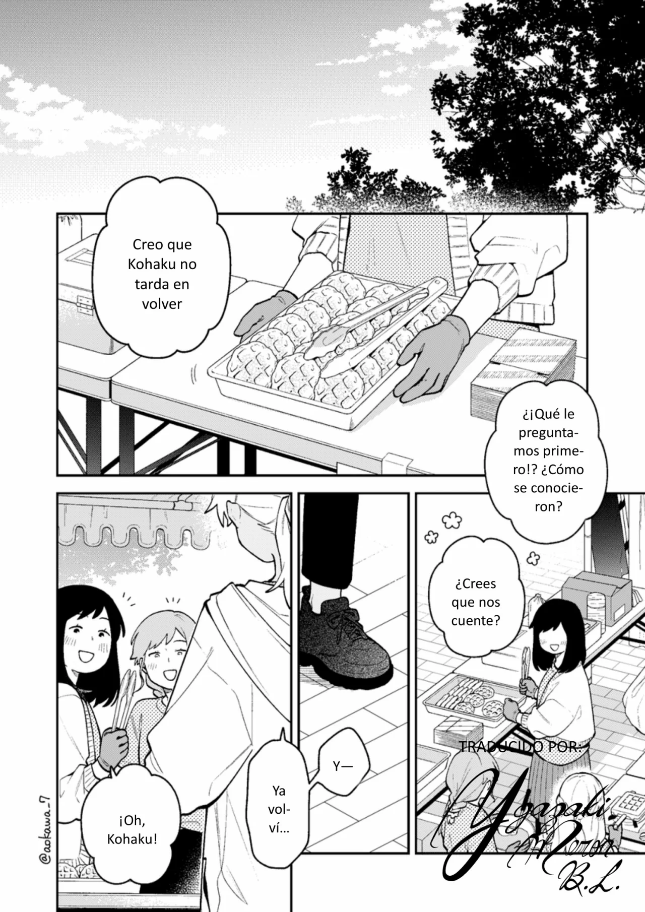 Gōkon ni ittara onna ga inakatta hanashi Capítulo 47 - Page 1