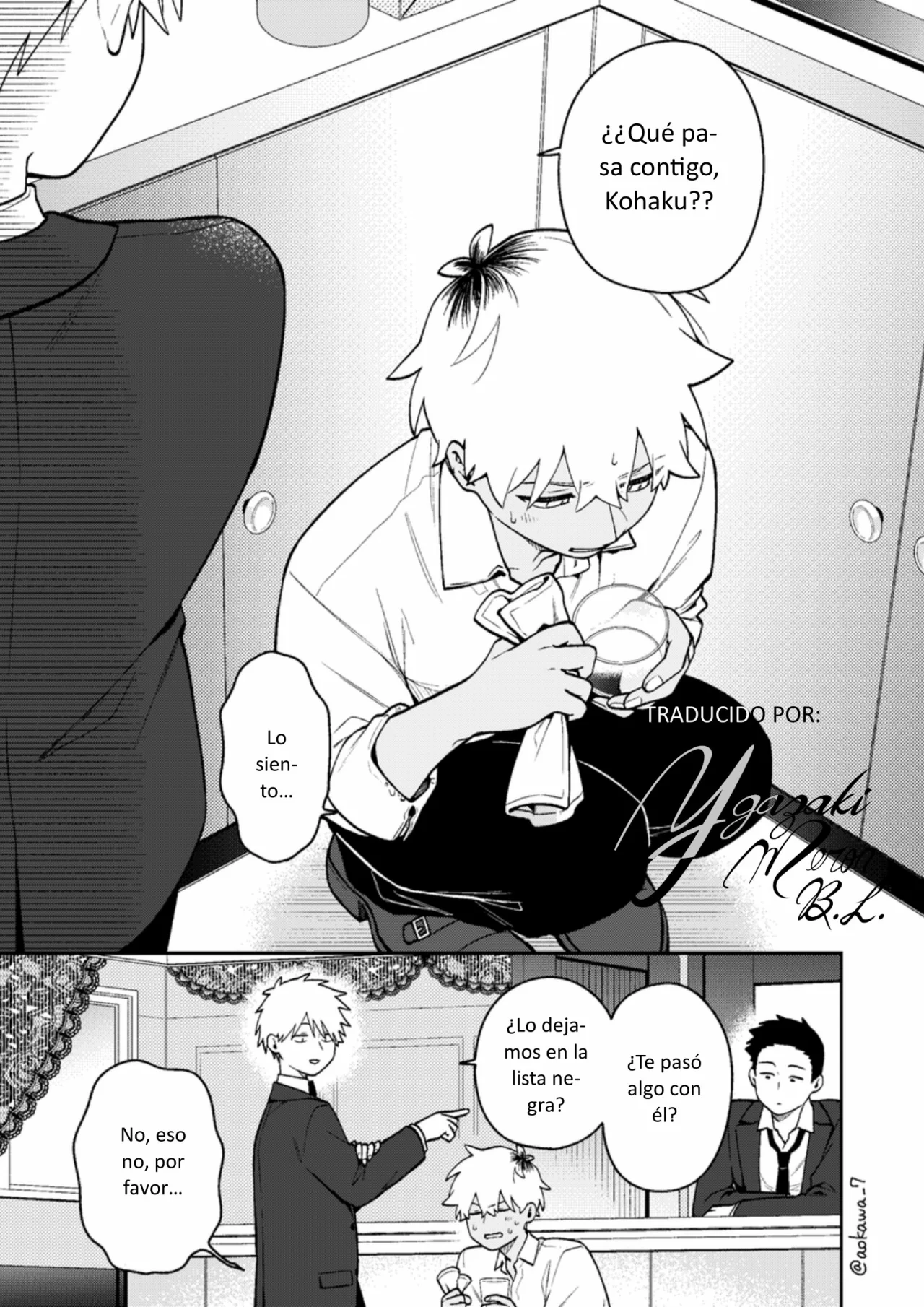 Gōkon ni ittara onna ga inakatta hanashi Capítulo 47 - Page 14