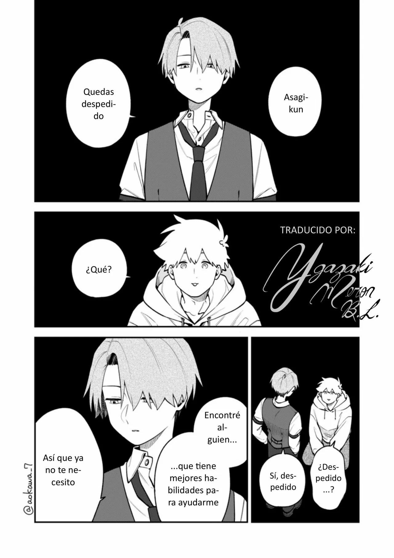 Gōkon ni ittara onna ga inakatta hanashi Capítulo 48 - Page 1