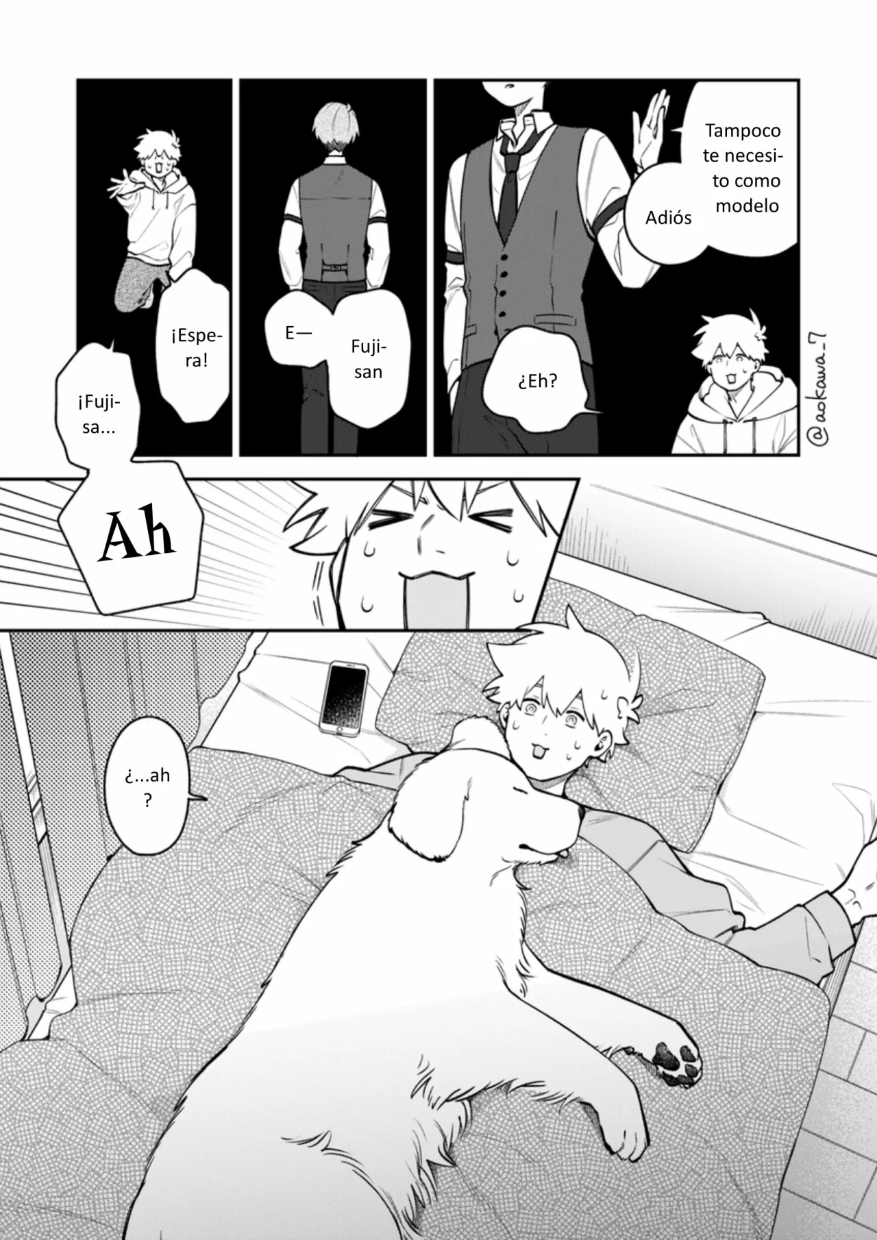 Gōkon ni ittara onna ga inakatta hanashi Capítulo 48 - Page 2