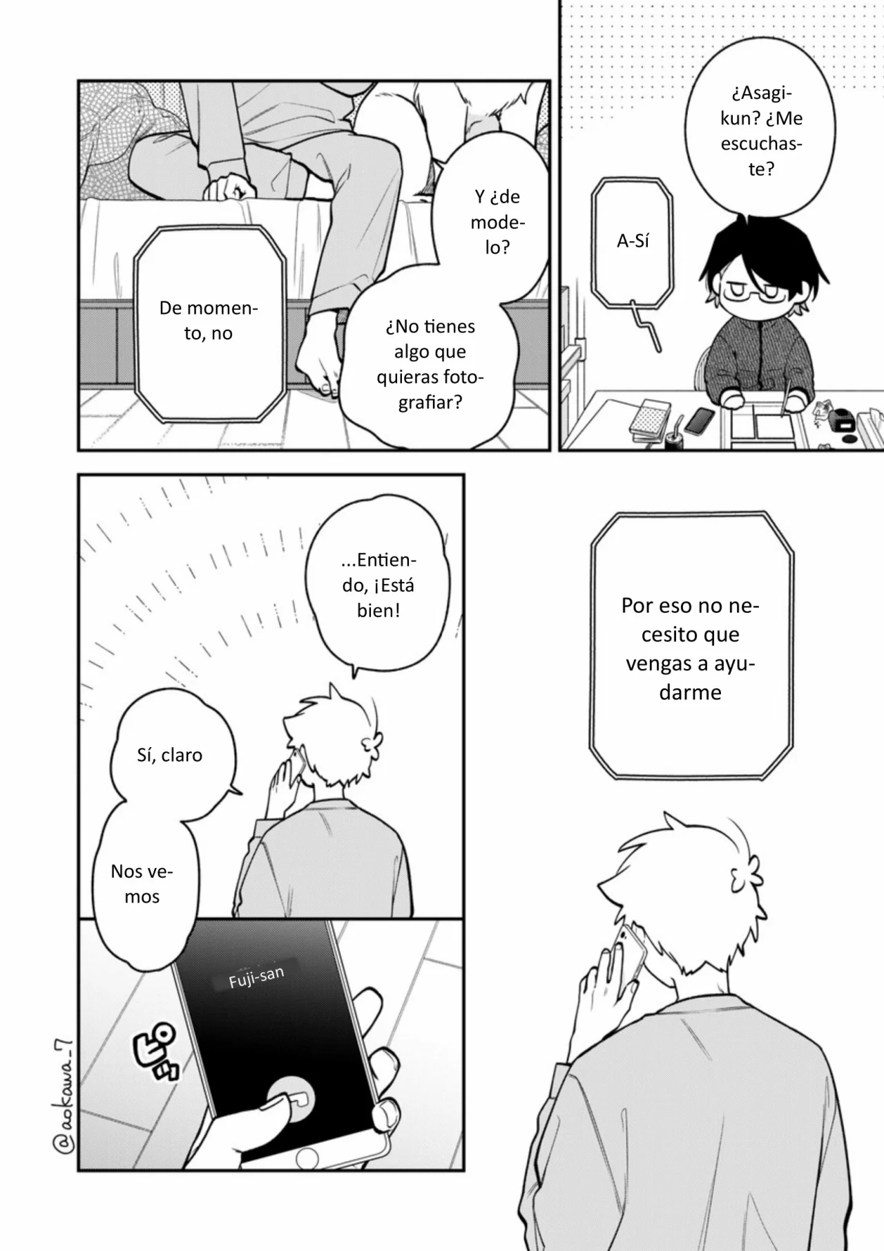 Gōkon ni ittara onna ga inakatta hanashi Capítulo 48 - Page 5