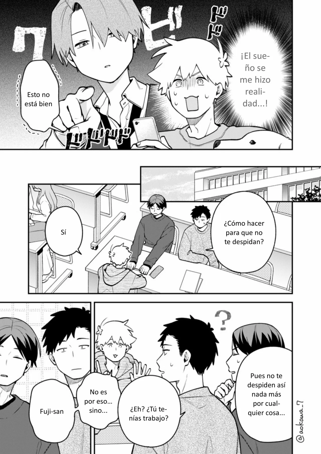 Gōkon ni ittara onna ga inakatta hanashi Capítulo 48 - Page 6