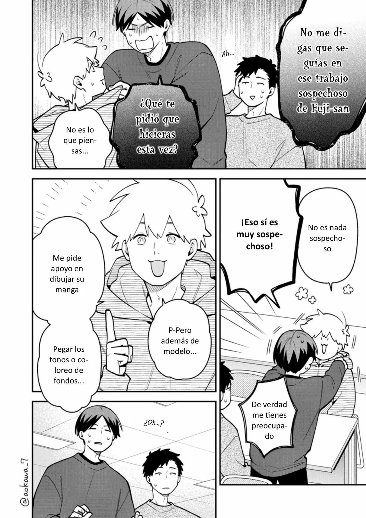 Gōkon ni ittara onna ga inakatta hanashi Capítulo 48 - Page 7