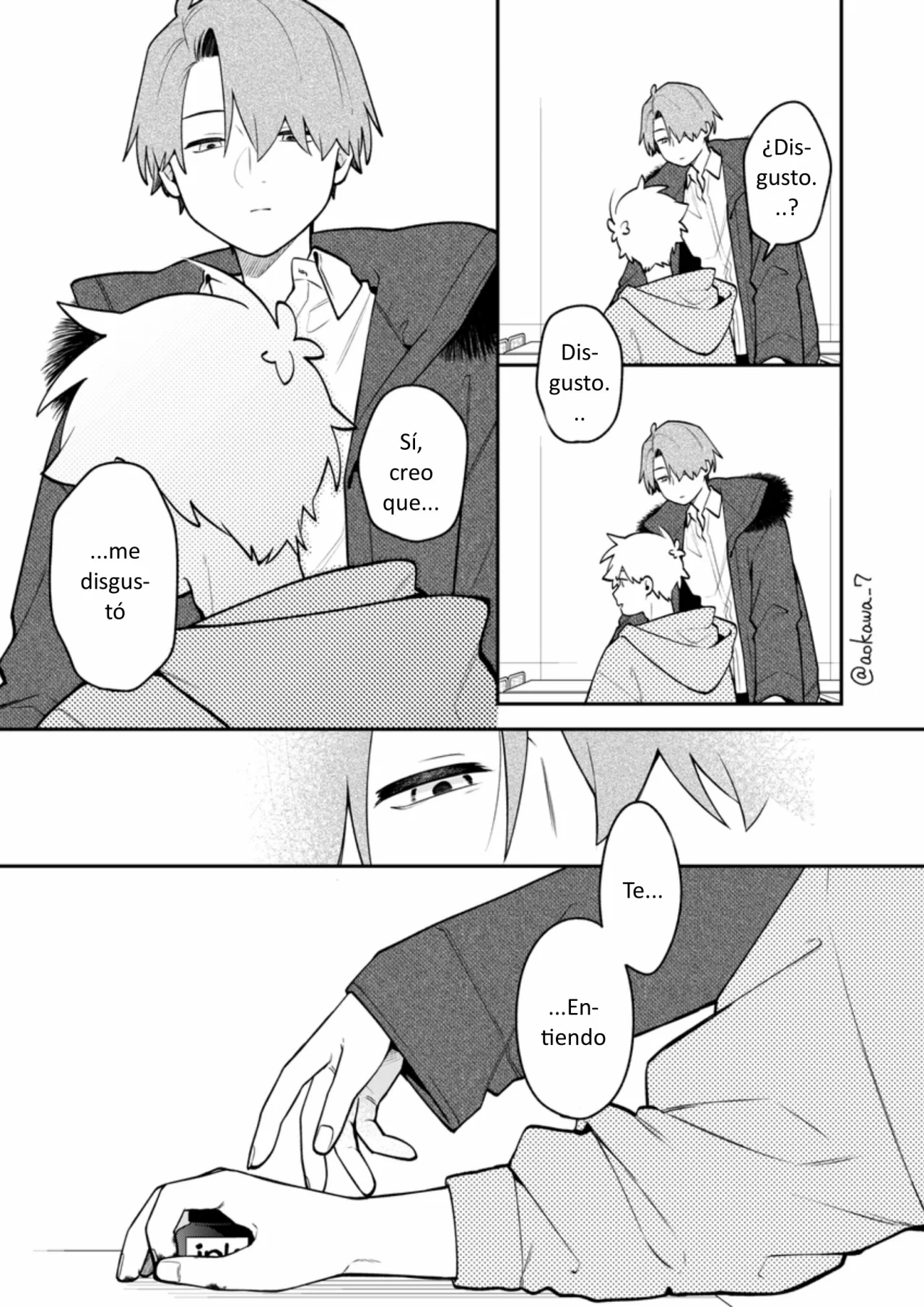 Gōkon ni ittara onna ga inakatta hanashi Capítulo 49 - Page 10