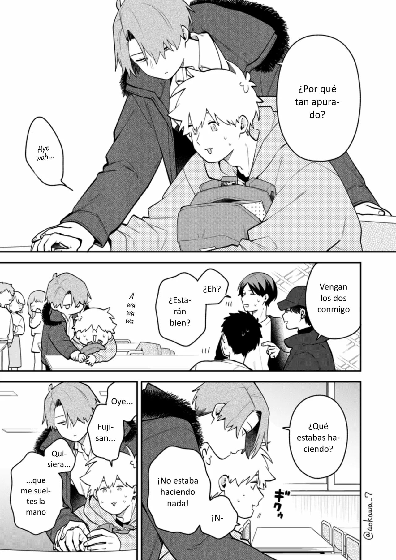 Gōkon ni ittara onna ga inakatta hanashi Capítulo 49 - Page 8