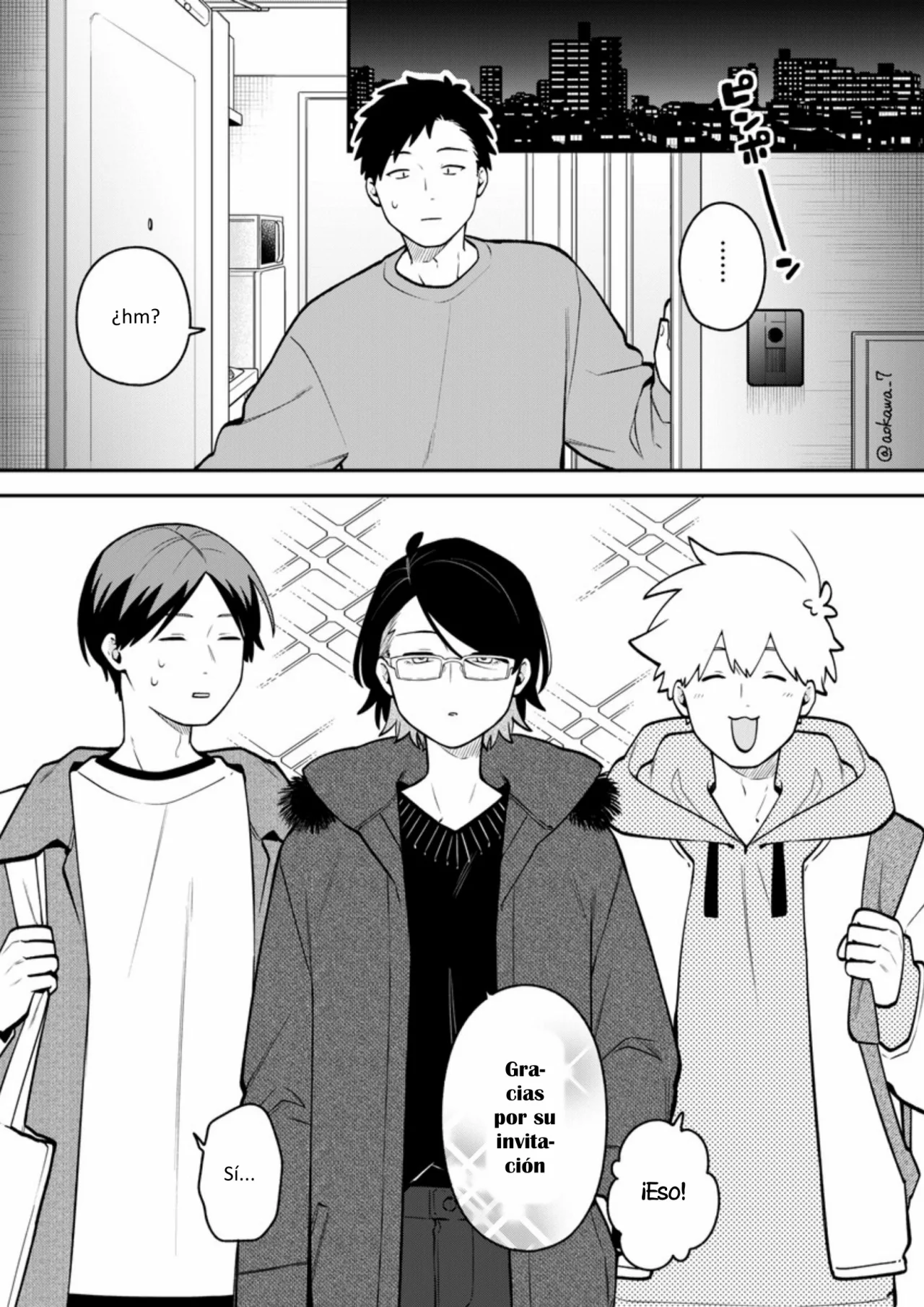 Gōkon ni ittara onna ga inakatta hanashi Capítulo 50 - Page 4