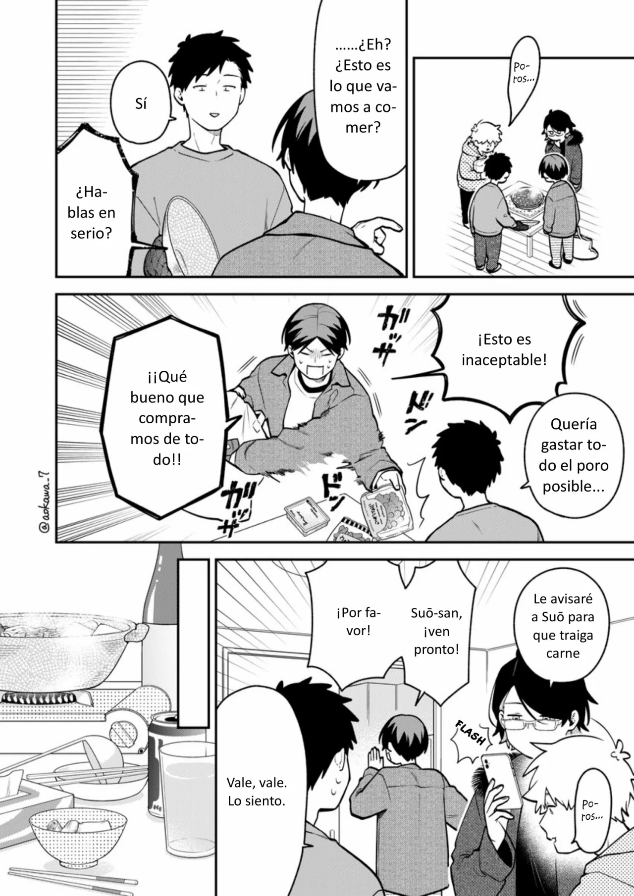 Gōkon ni ittara onna ga inakatta hanashi Capítulo 50 - Page 7