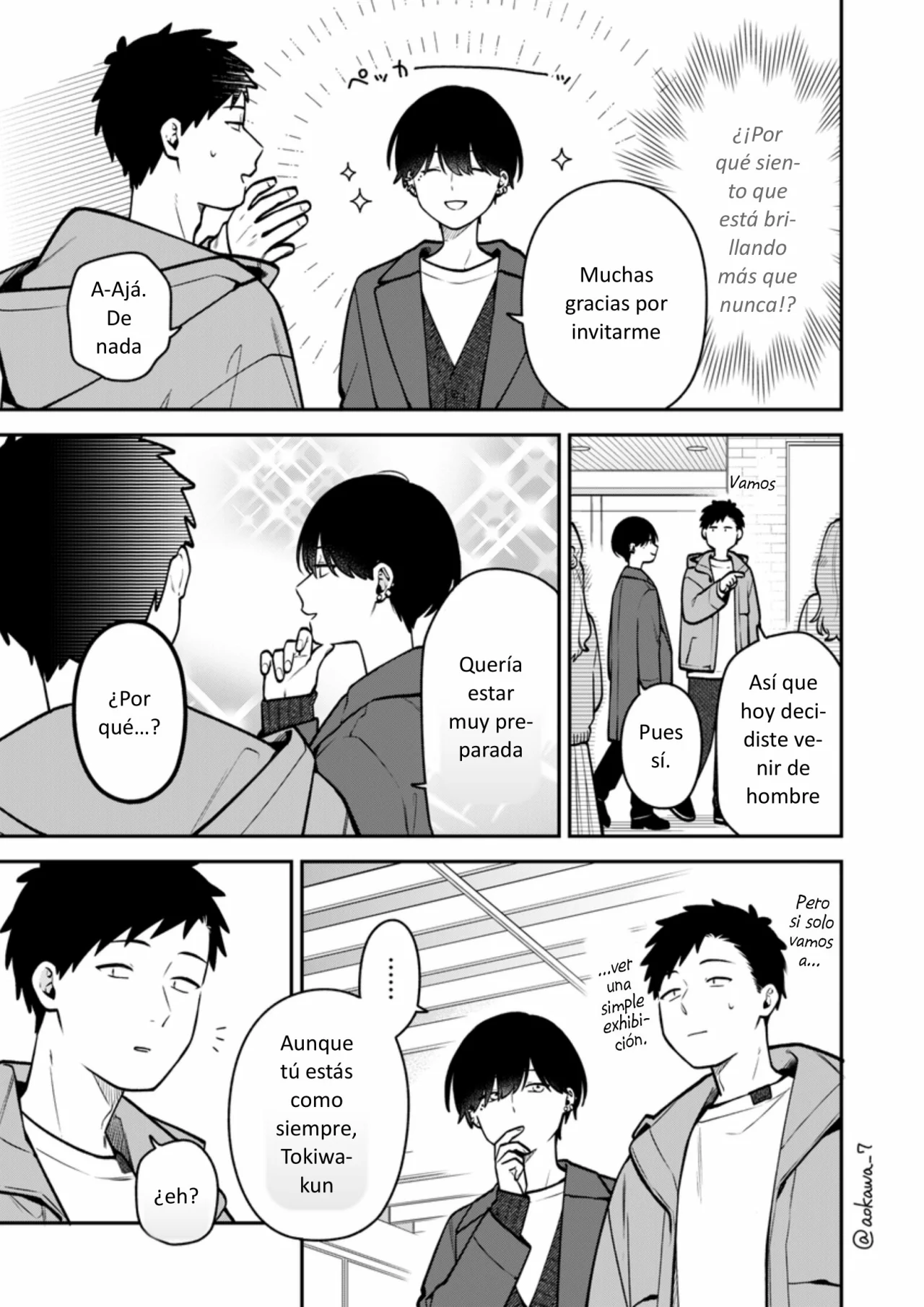 Gōkon ni ittara onna ga inakatta hanashi Capítulo 51 - Page 2