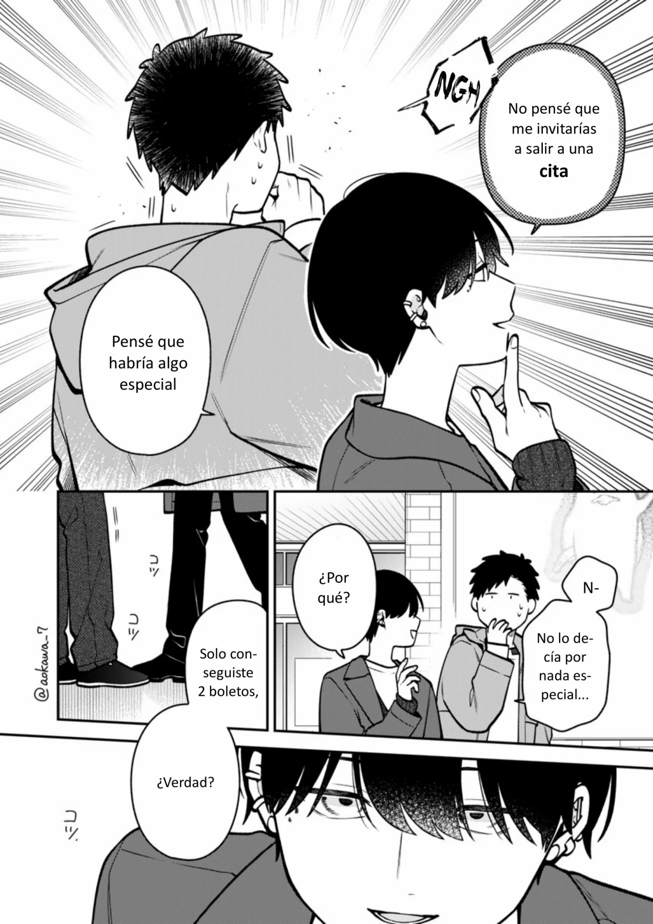 Gōkon ni ittara onna ga inakatta hanashi Capítulo 51 - Page 3