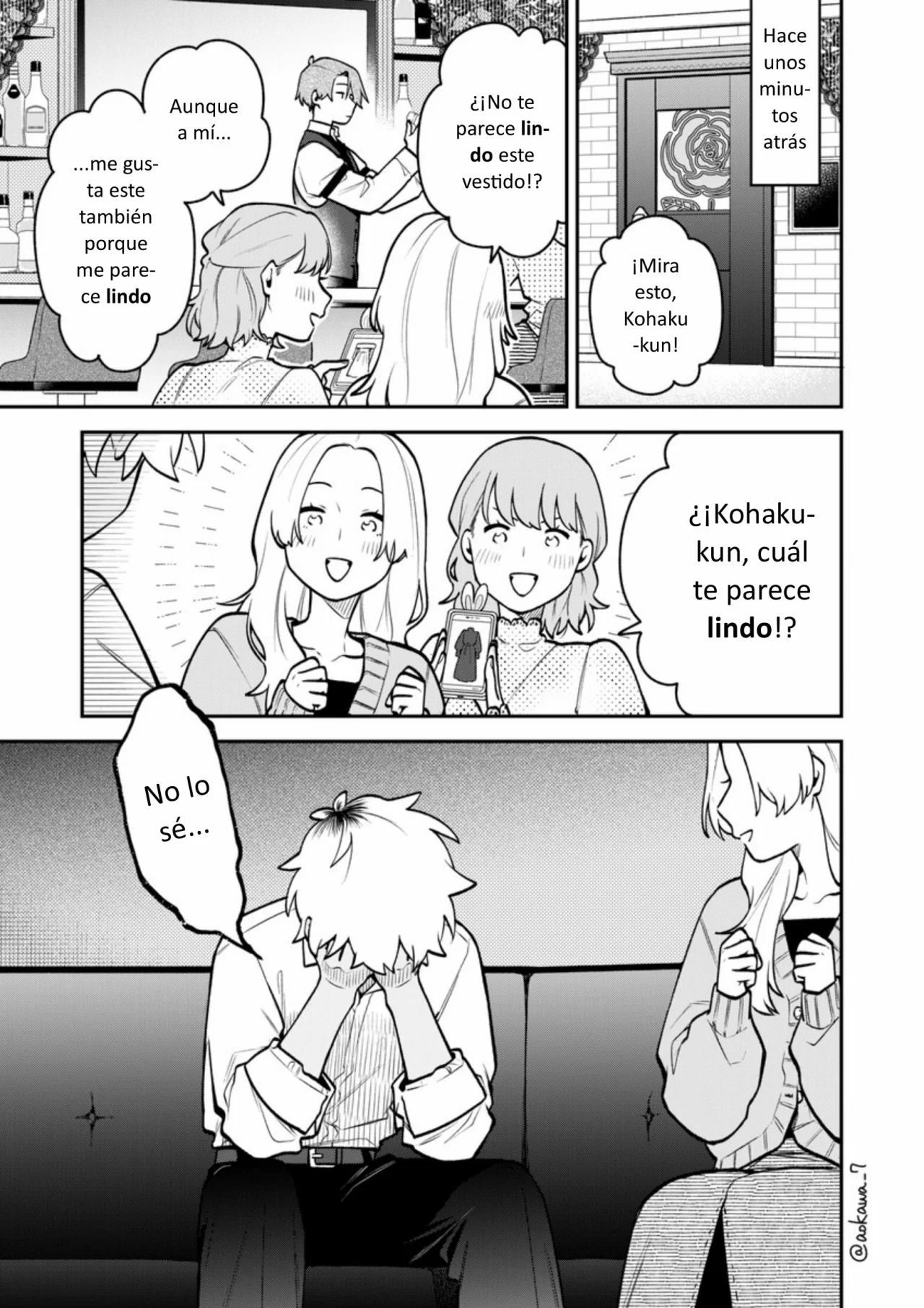 Gōkon ni ittara onna ga inakatta hanashi Capítulo 52 - Page 2