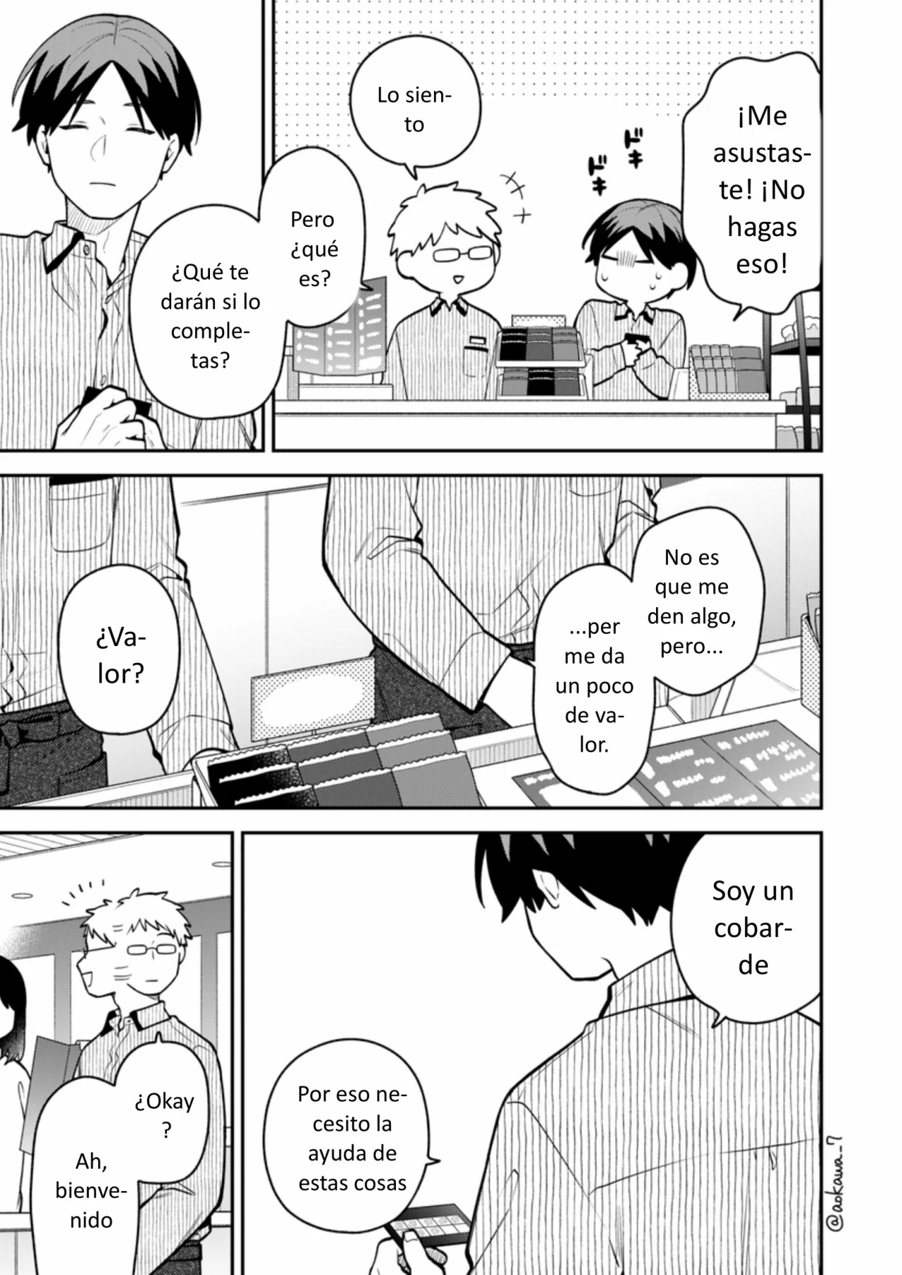 Gōkon ni ittara onna ga inakatta hanashi Capítulo 52 - Page 22