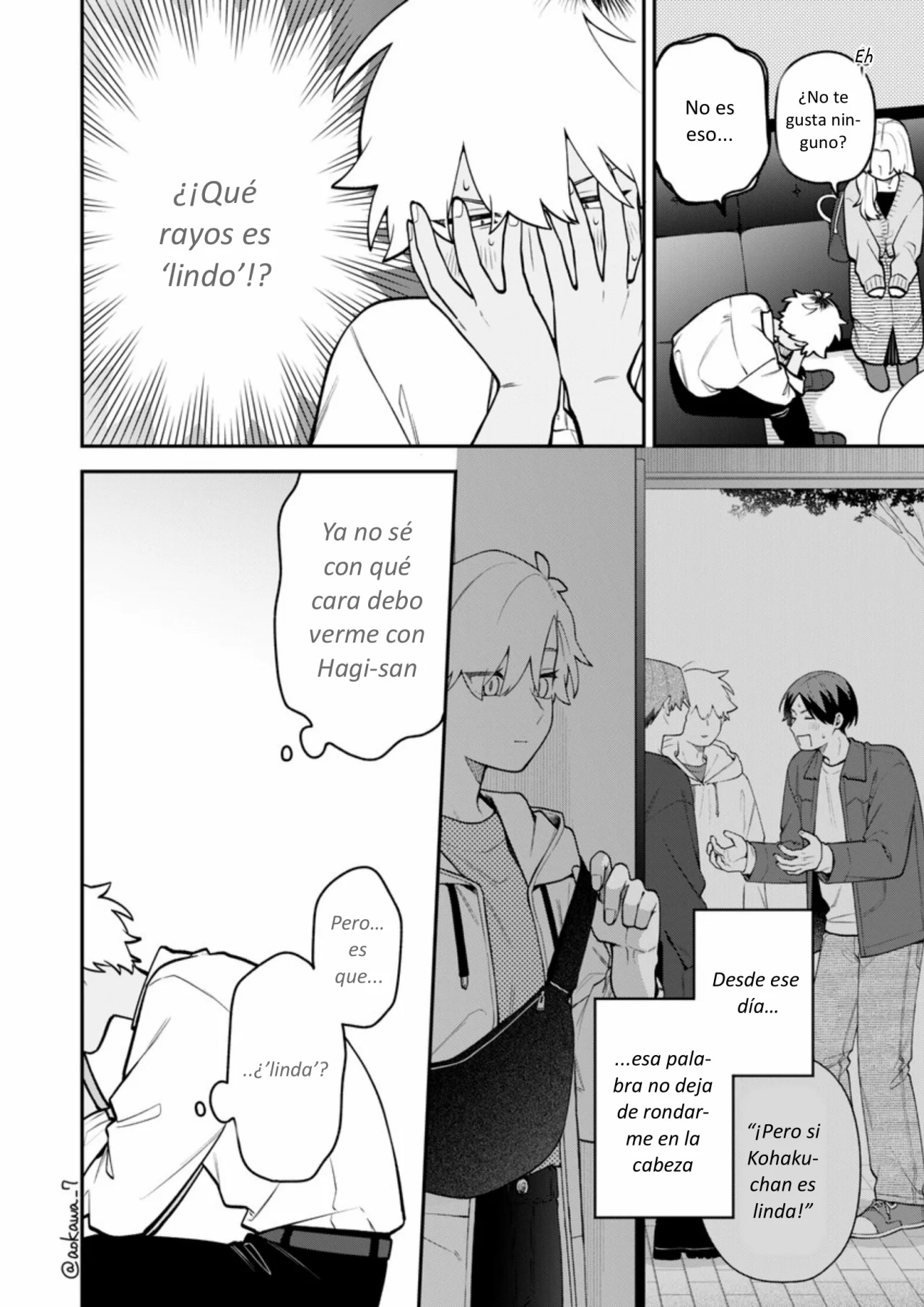 Gōkon ni ittara onna ga inakatta hanashi Capítulo 52 - Page 3