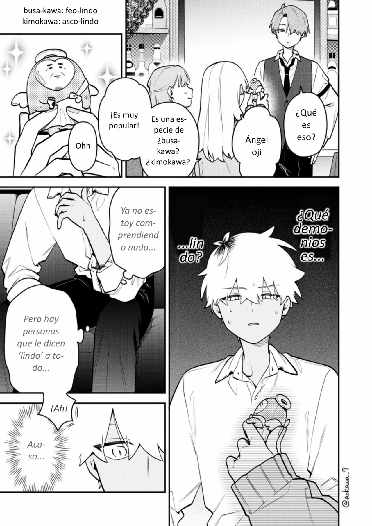 Gōkon ni ittara onna ga inakatta hanashi Capítulo 52 - Page 6