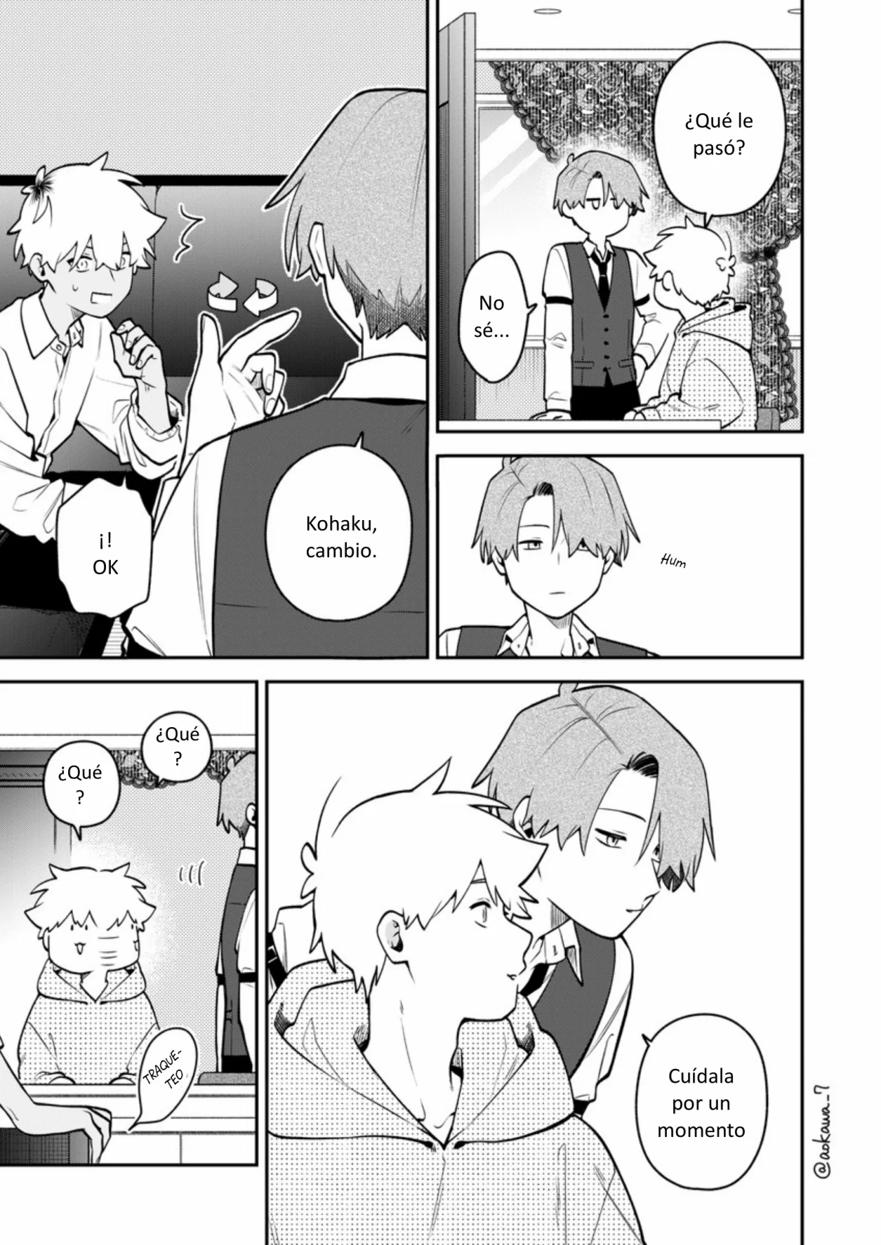 Gōkon ni ittara onna ga inakatta hanashi Capítulo 52 - Page 8