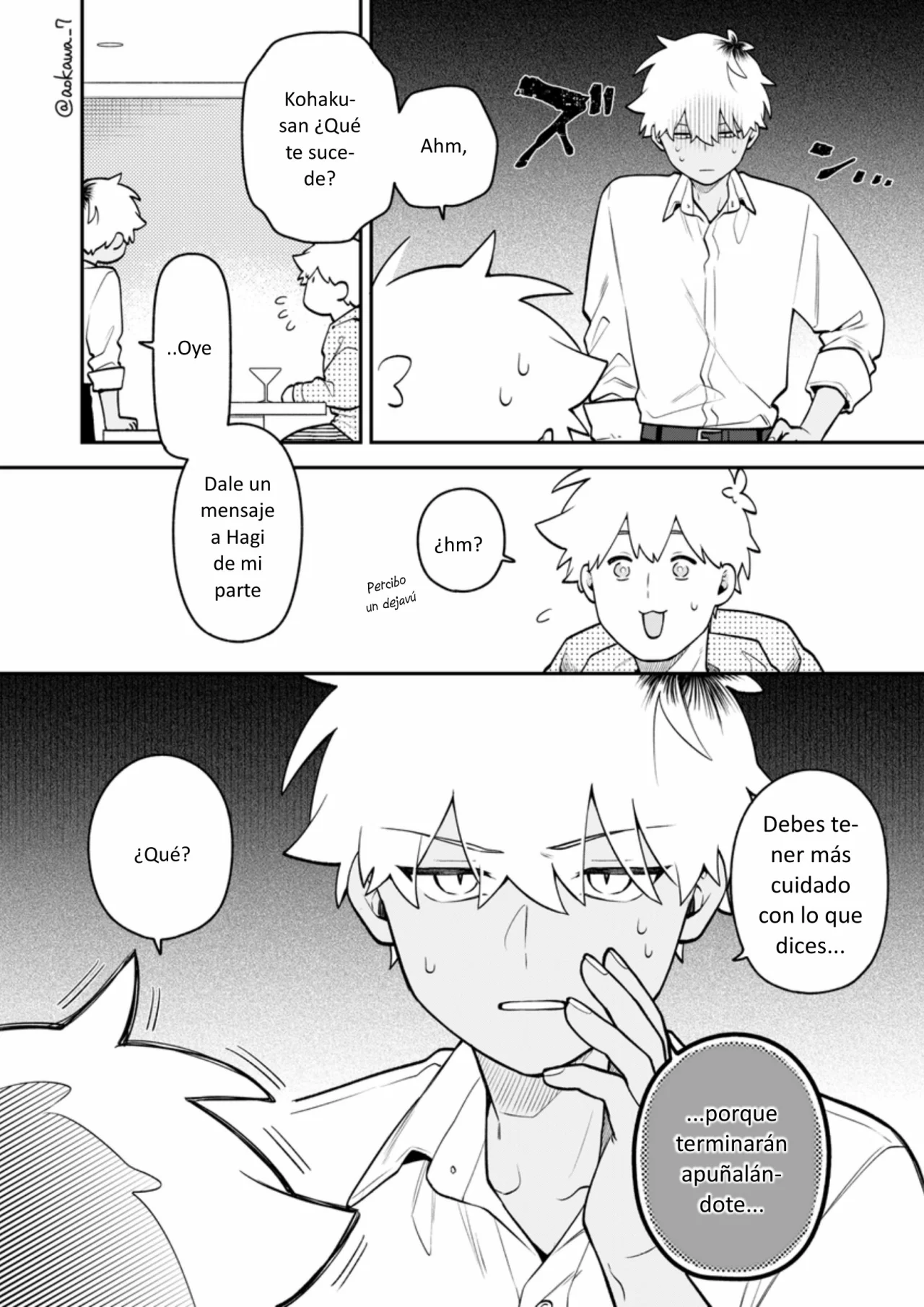 Gōkon ni ittara onna ga inakatta hanashi Capítulo 52 - Page 9