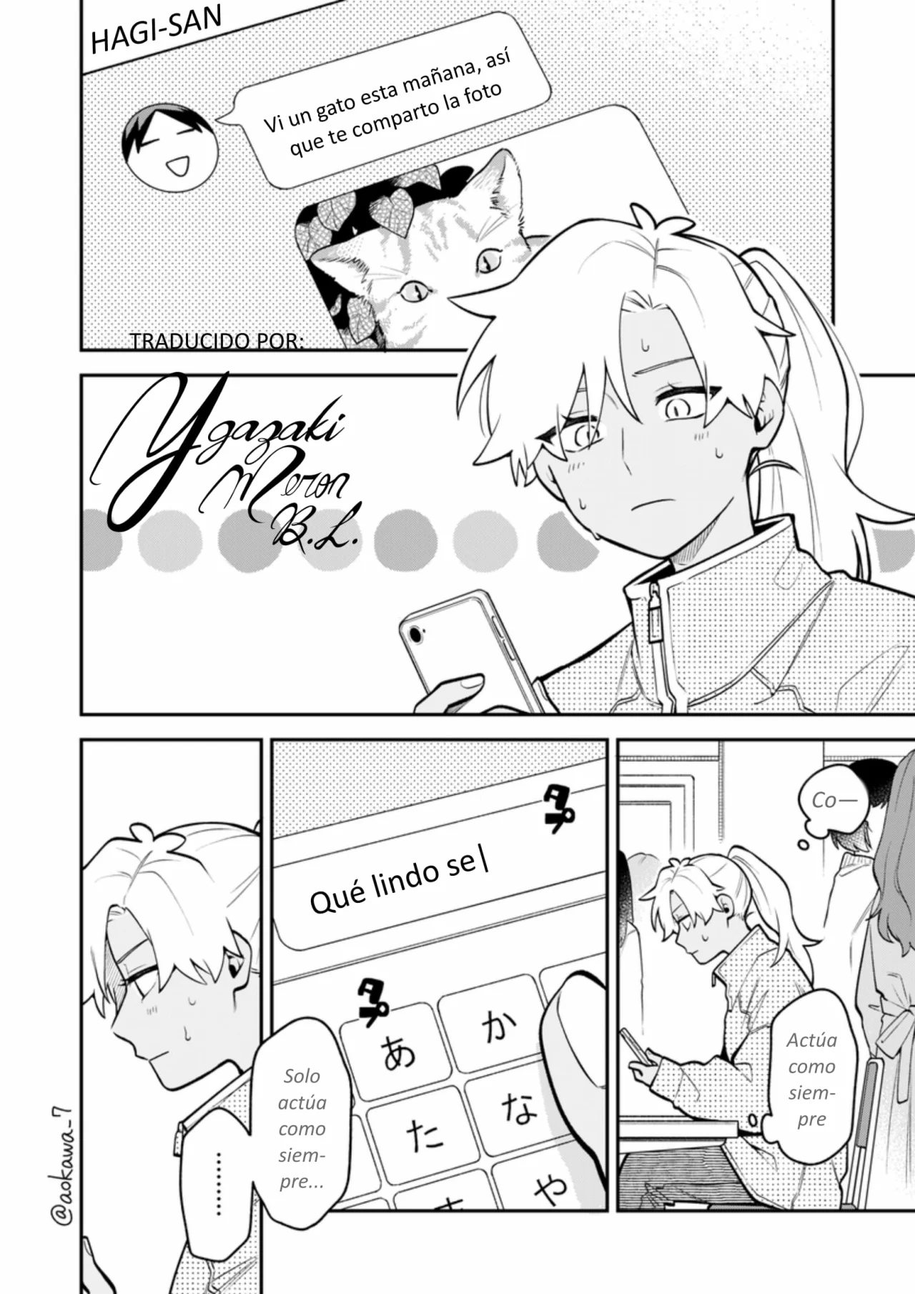 Gōkon ni ittara onna ga inakatta hanashi Capítulo 53 - Page 1