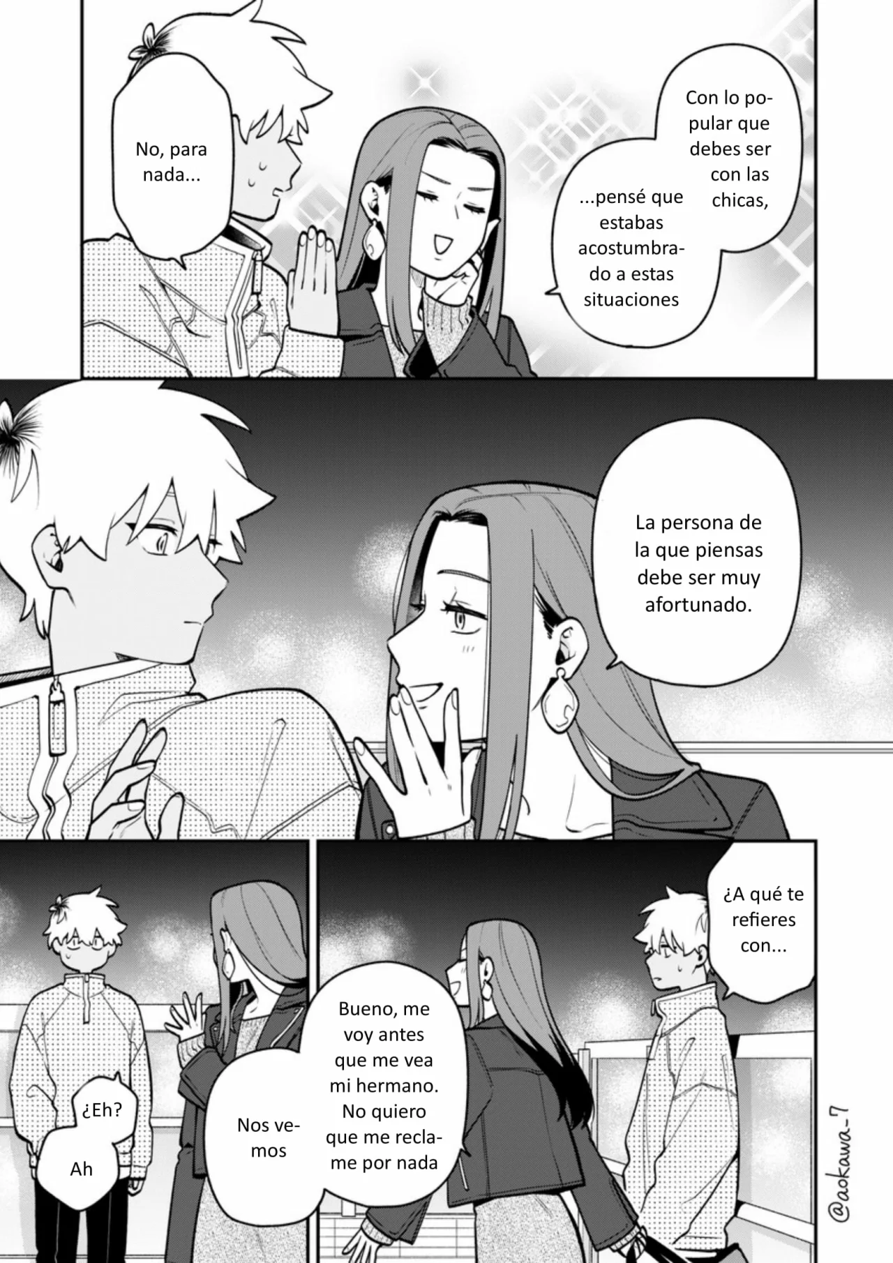 Gōkon ni ittara onna ga inakatta hanashi Capítulo 53 - Page 20