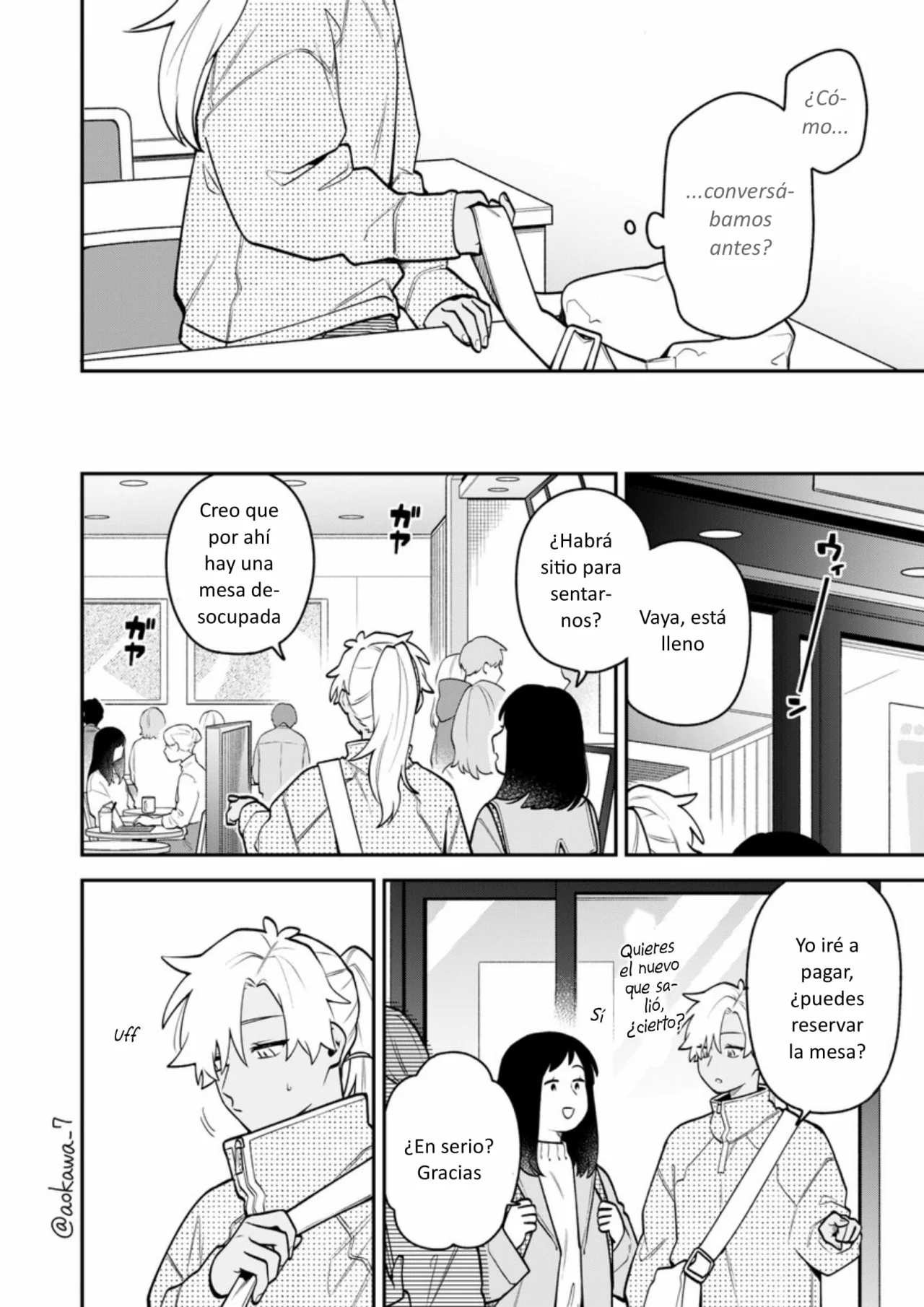 Gōkon ni ittara onna ga inakatta hanashi Capítulo 53 - Page 3