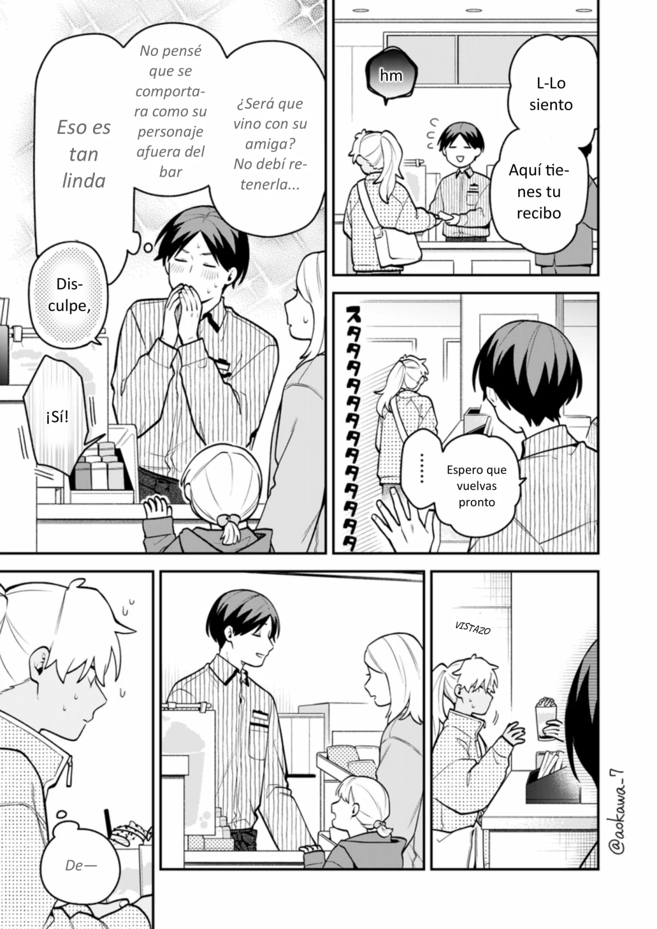 Gōkon ni ittara onna ga inakatta hanashi Capítulo 53 - Page 8