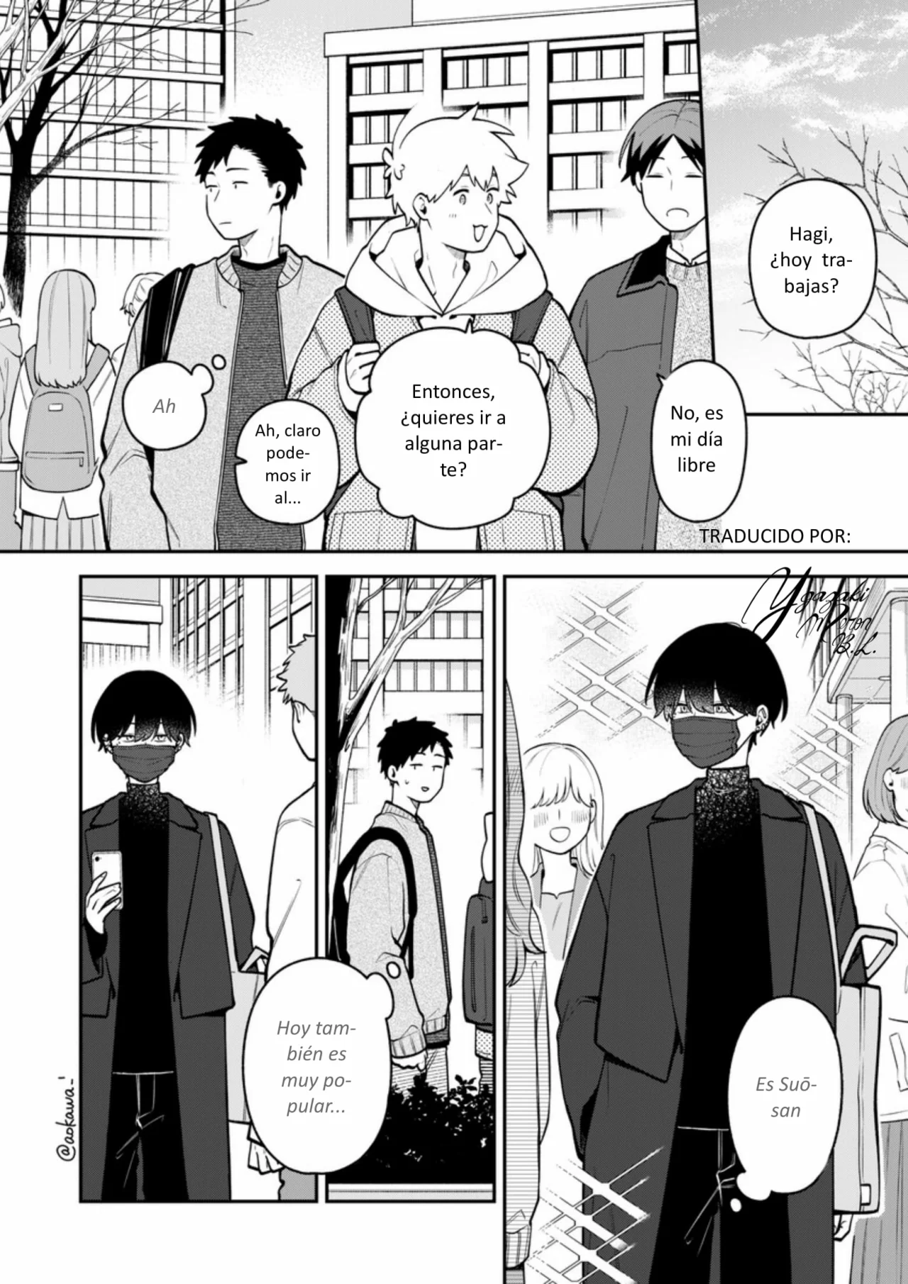 Gōkon ni ittara onna ga inakatta hanashi Capítulo 54 - Page 1