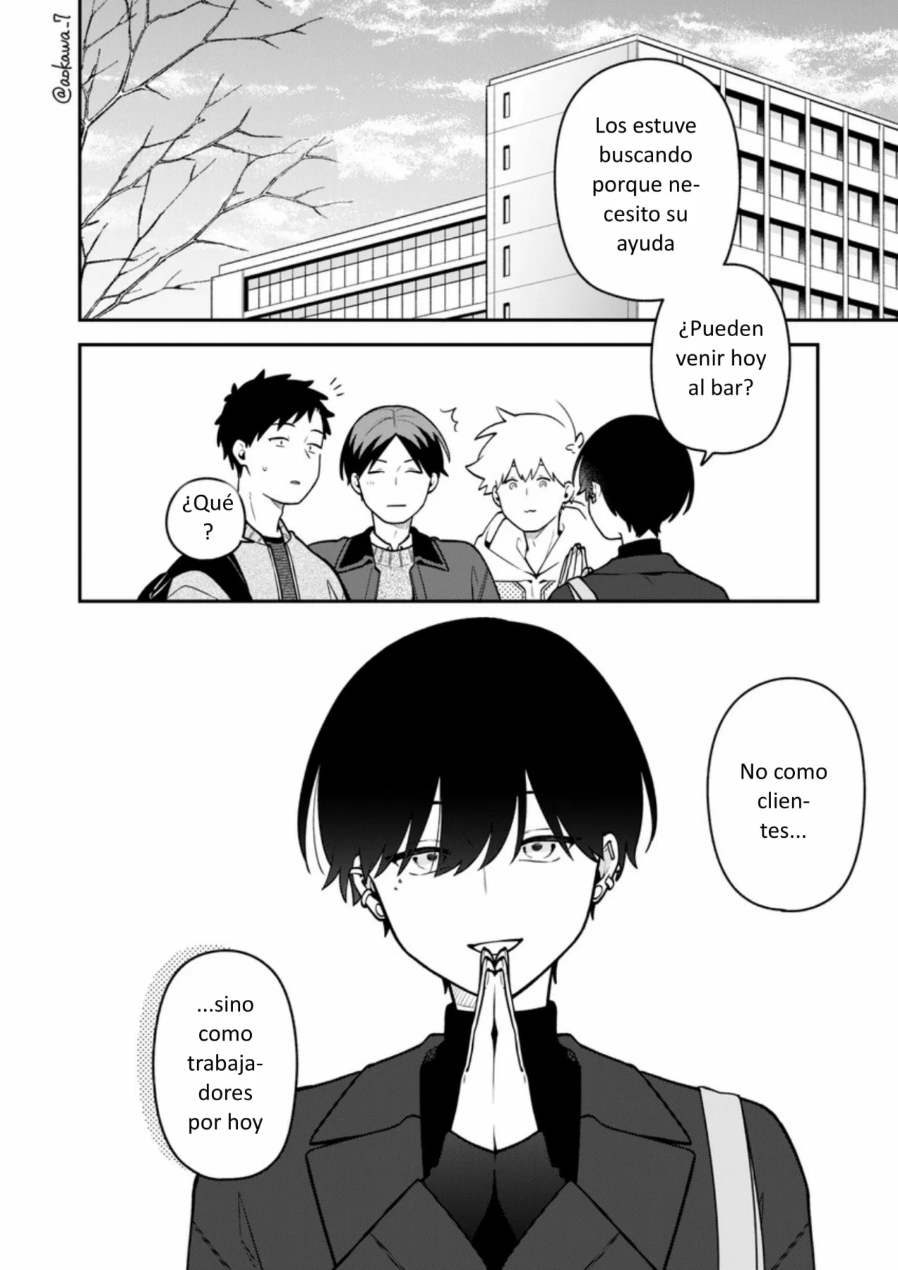 Gōkon ni ittara onna ga inakatta hanashi Capítulo 54 - Page 5