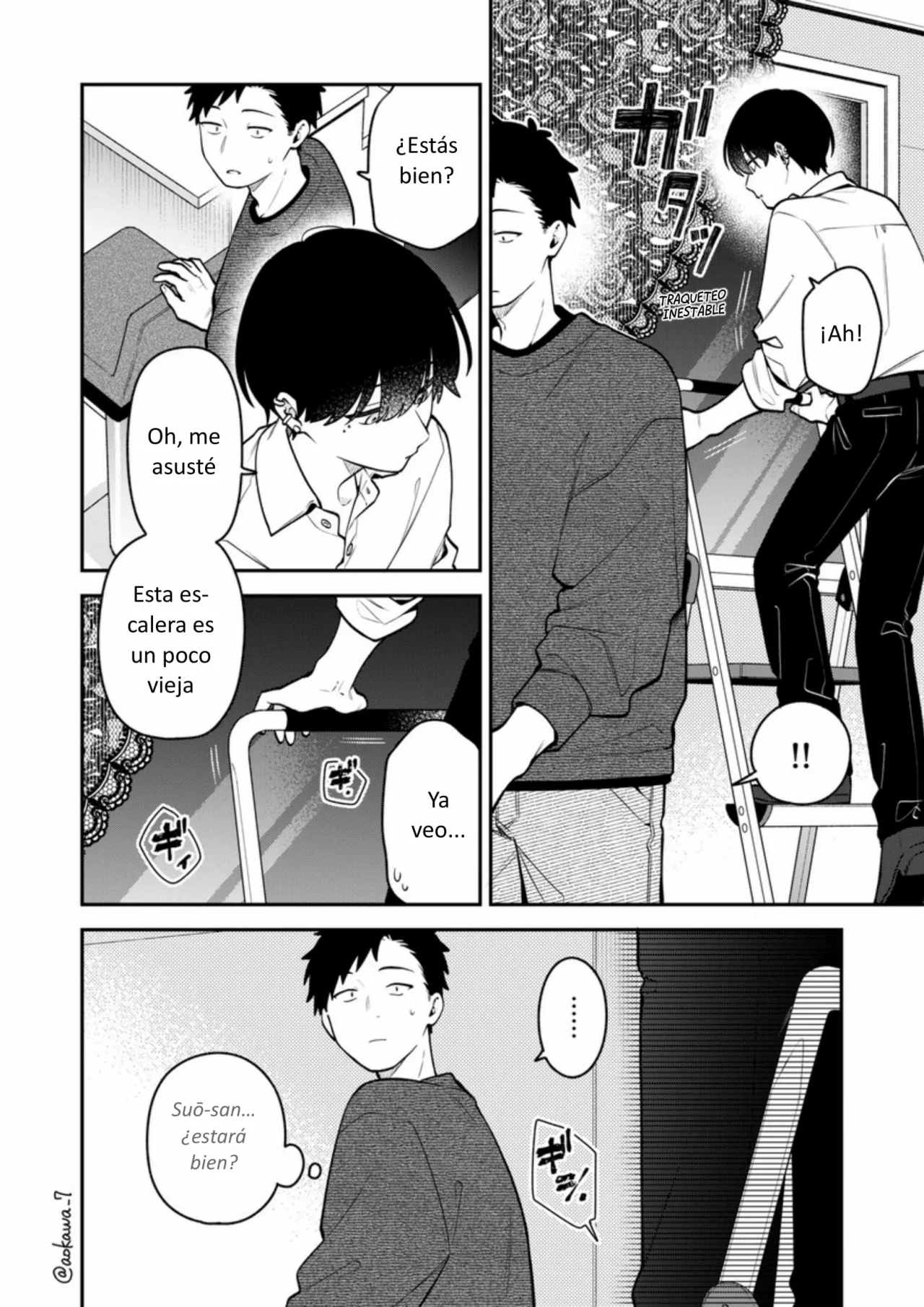 Gōkon ni ittara onna ga inakatta hanashi Capítulo 54 - Page 9