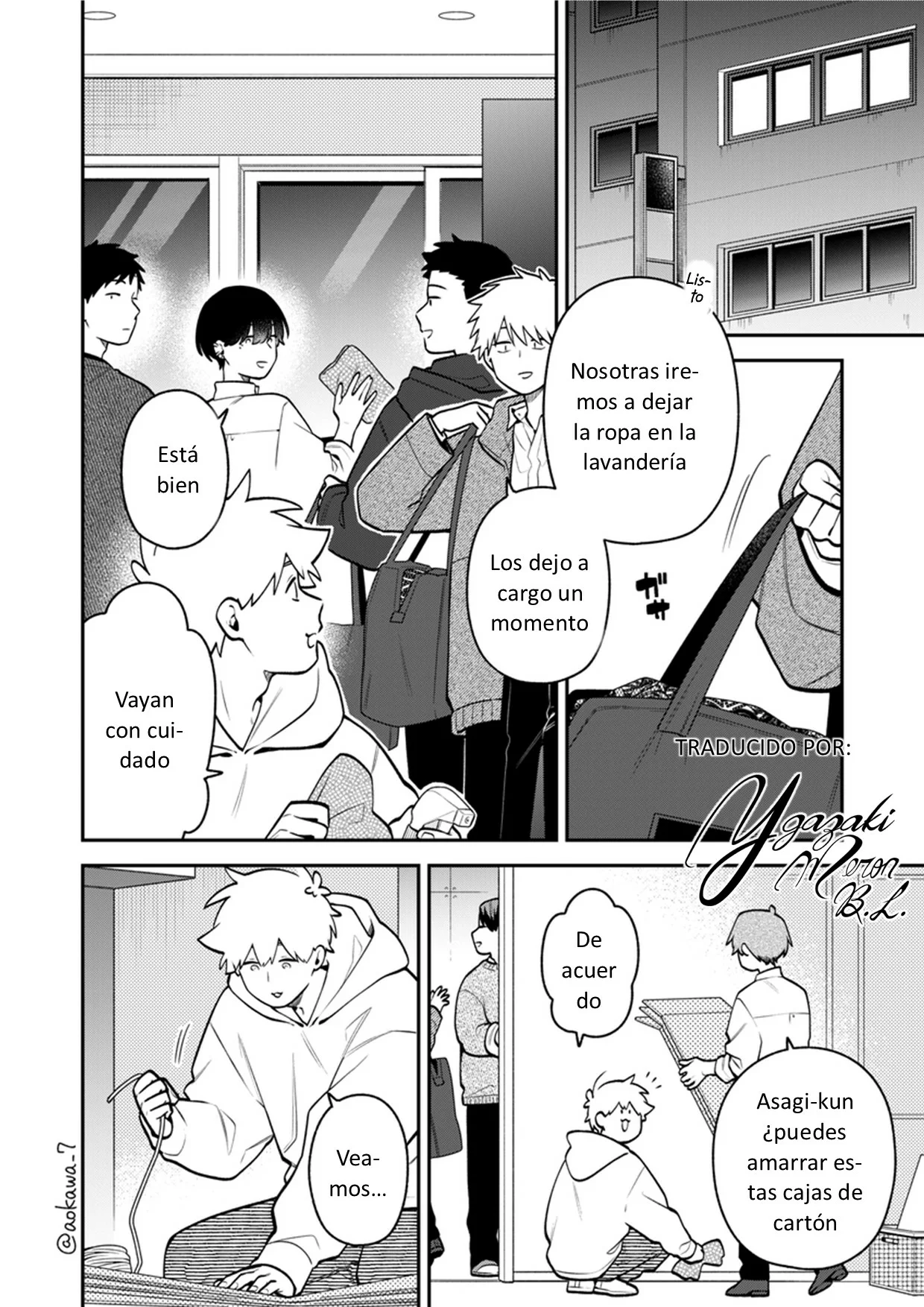 Gōkon ni ittara onna ga inakatta hanashi Capítulo 55 - Page 1